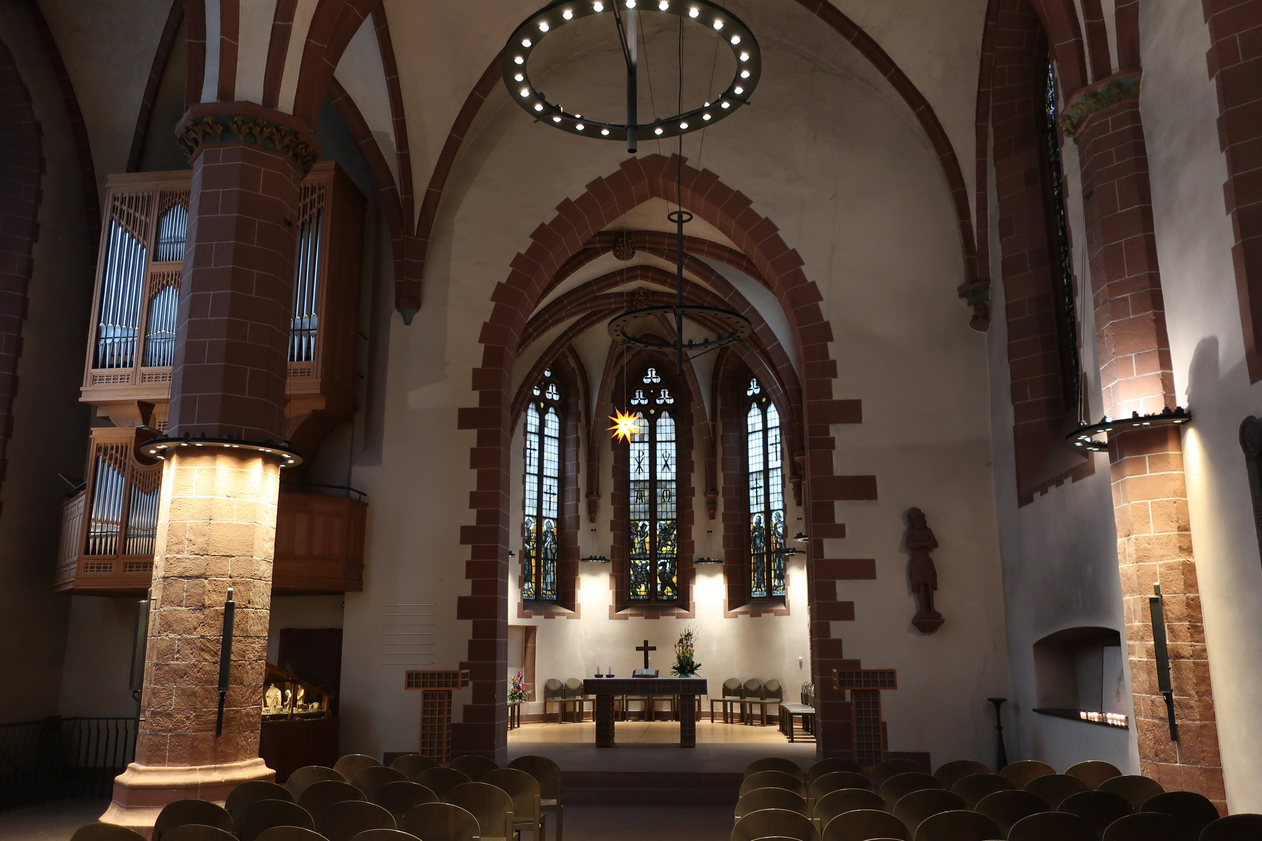  Frankfurt--Winter 2019--Innen Stadt, Nicolai Kirche 