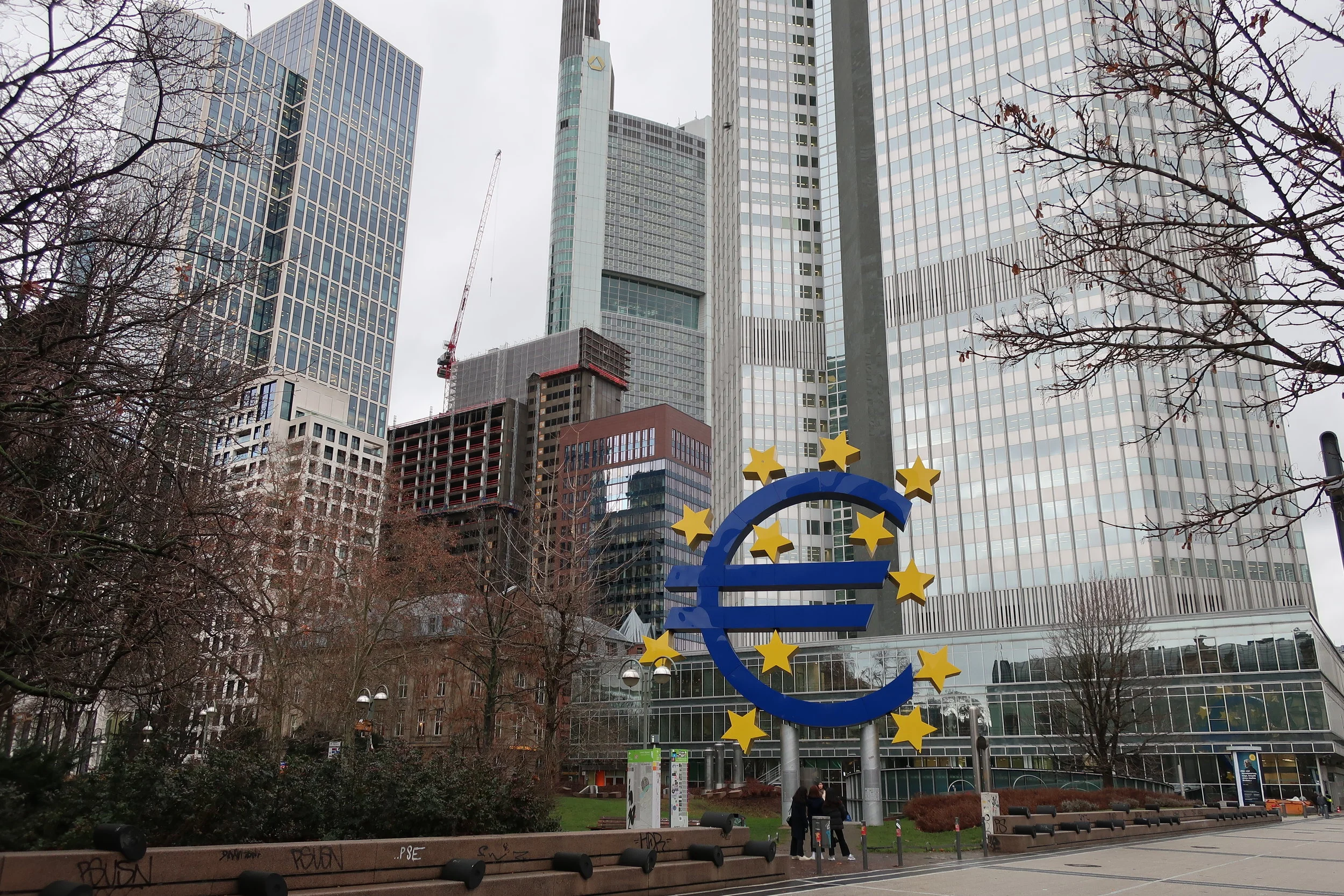  Frankfurt--Winter 2019--Downtown, Willy Brandt Platz 
