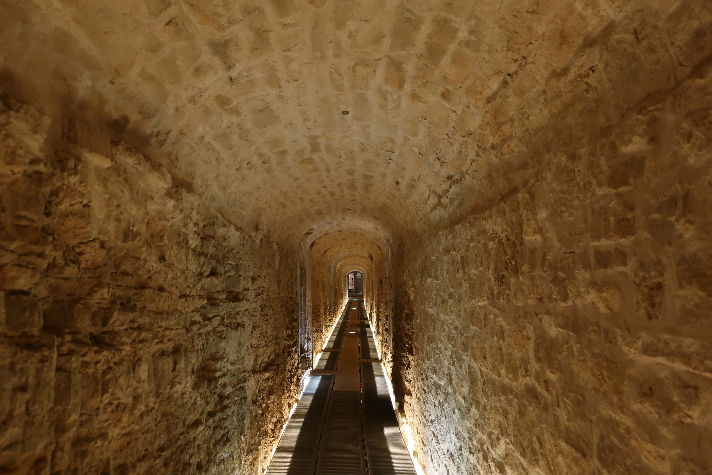  Luxembourg--Winter 2019--Fort Thungen (the Museum Drai Eechln) in Kirchberg 