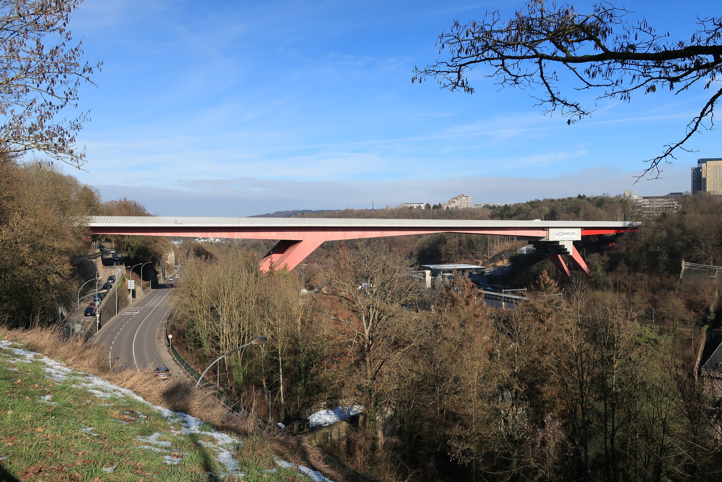  Luxembourg--Winter 2019--G.D. Charlotte Bridge 