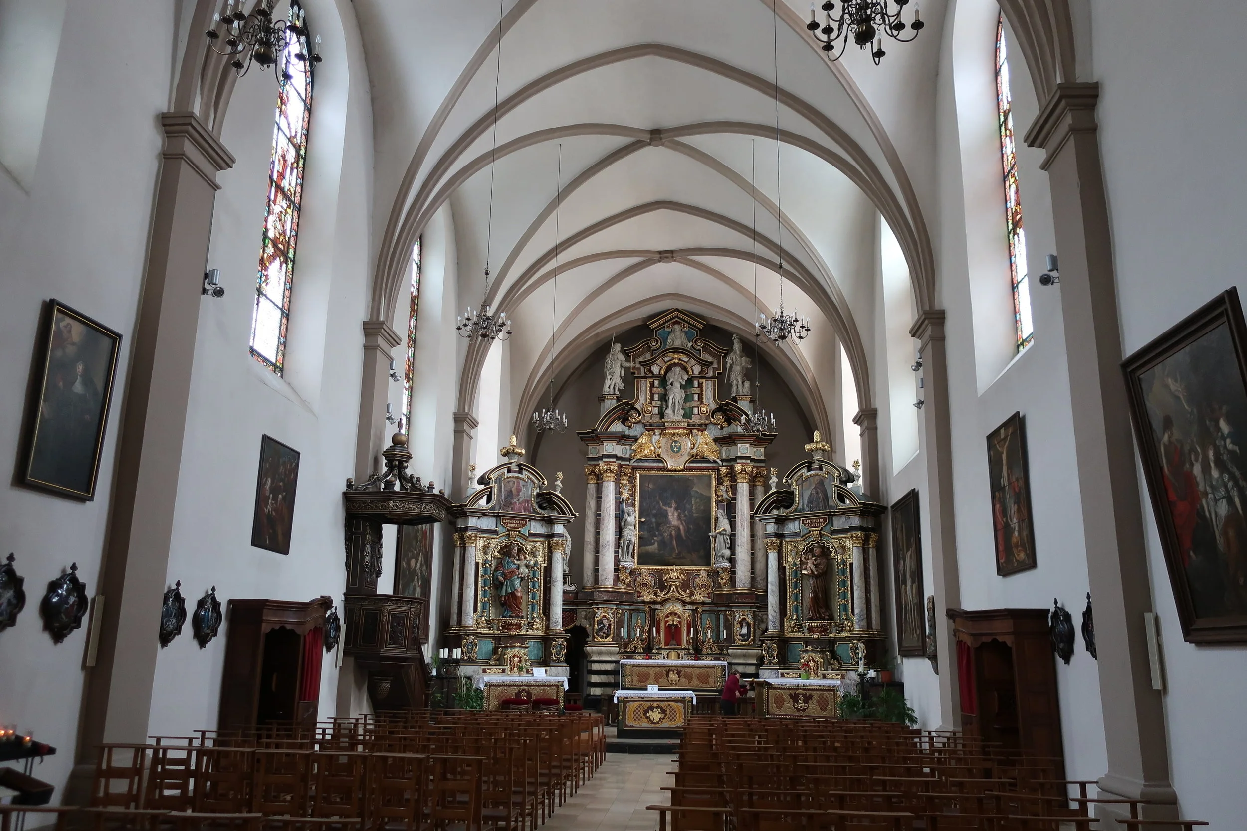  Luxembourg--Winter 2019--St. Jean-Paul Church in the Grund 