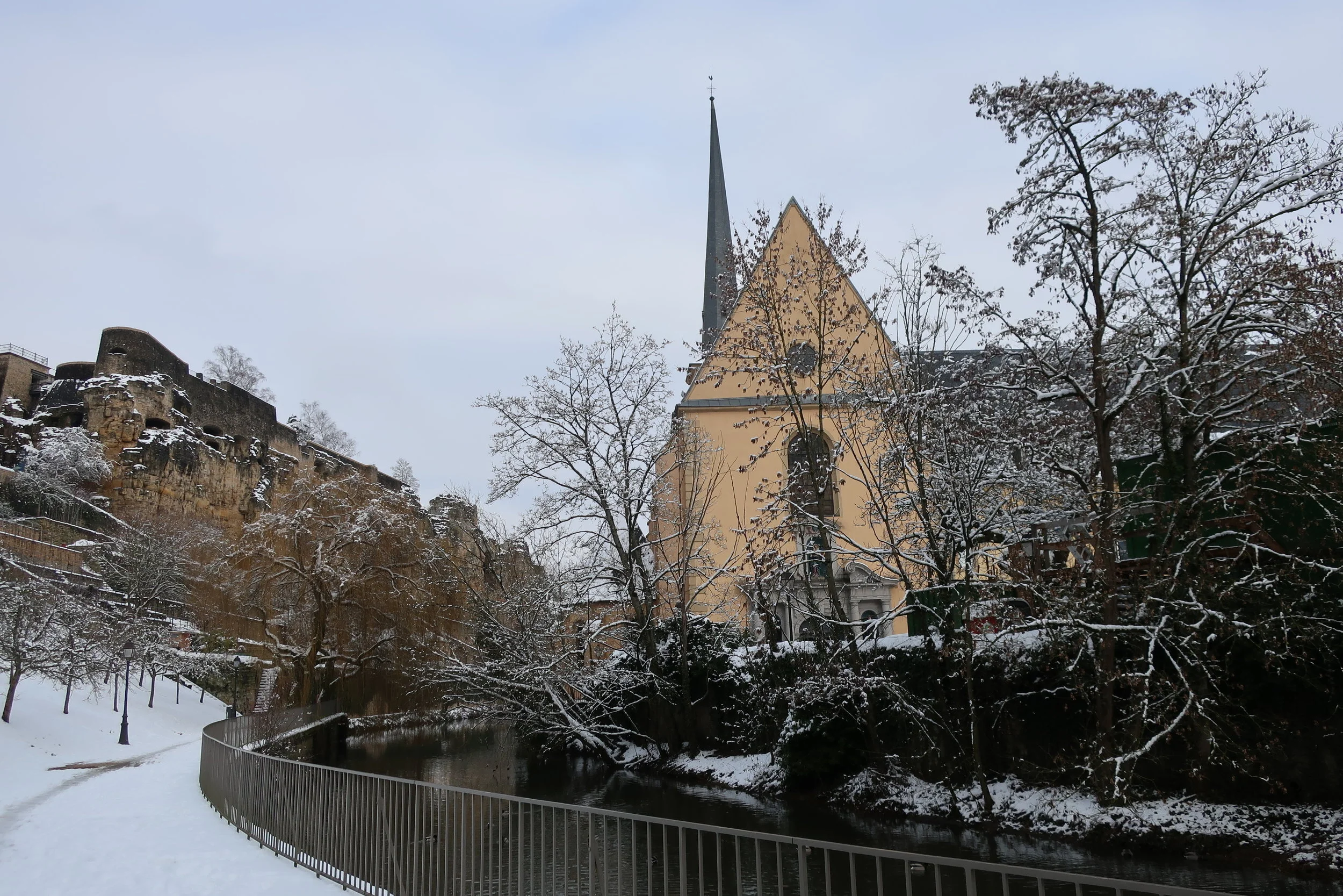  Luxembourg--Winter 2019--St. Jean-Paul Church in the Grund 