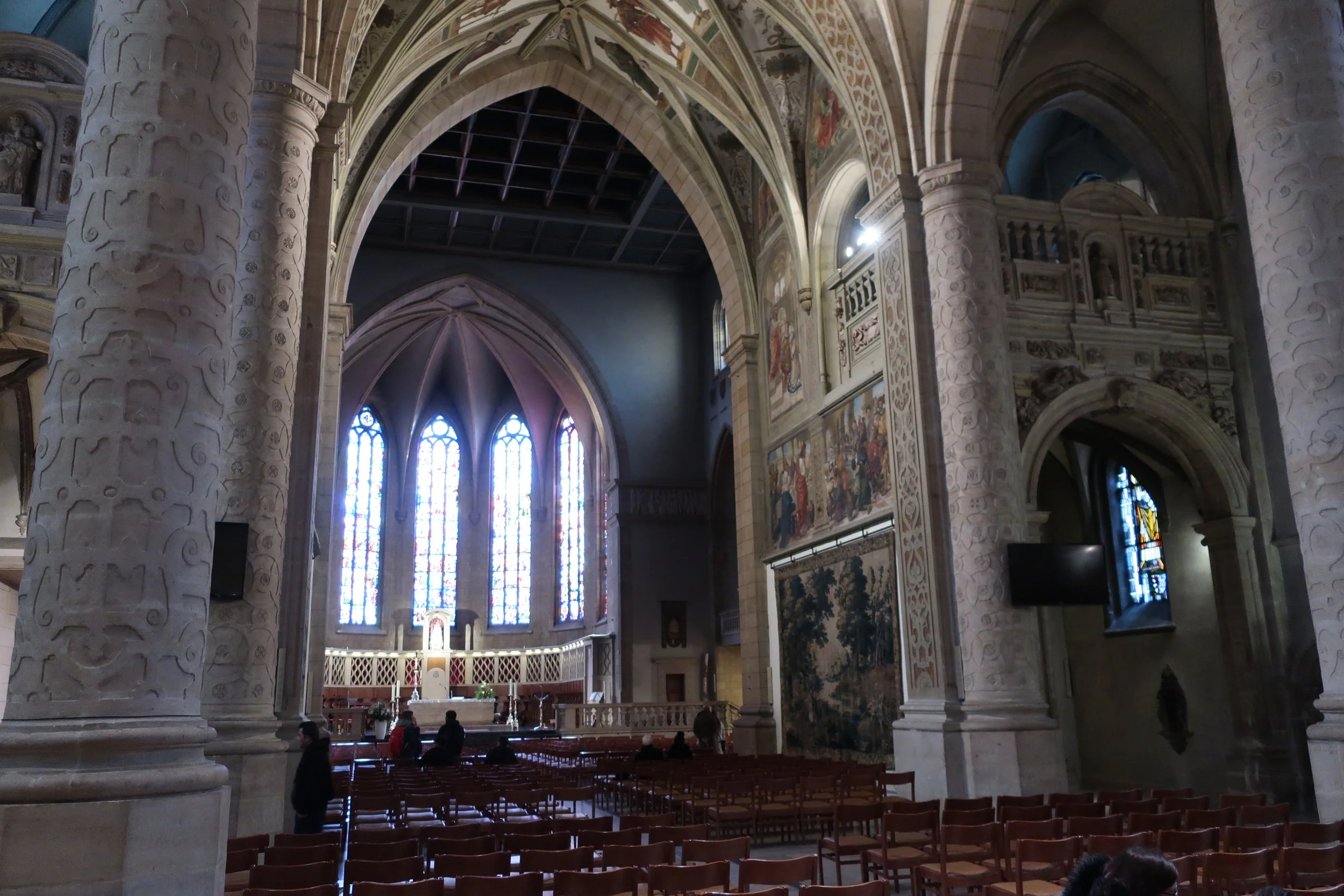  Luxembourg--Winter 2019--Notre Dame Cathedral 