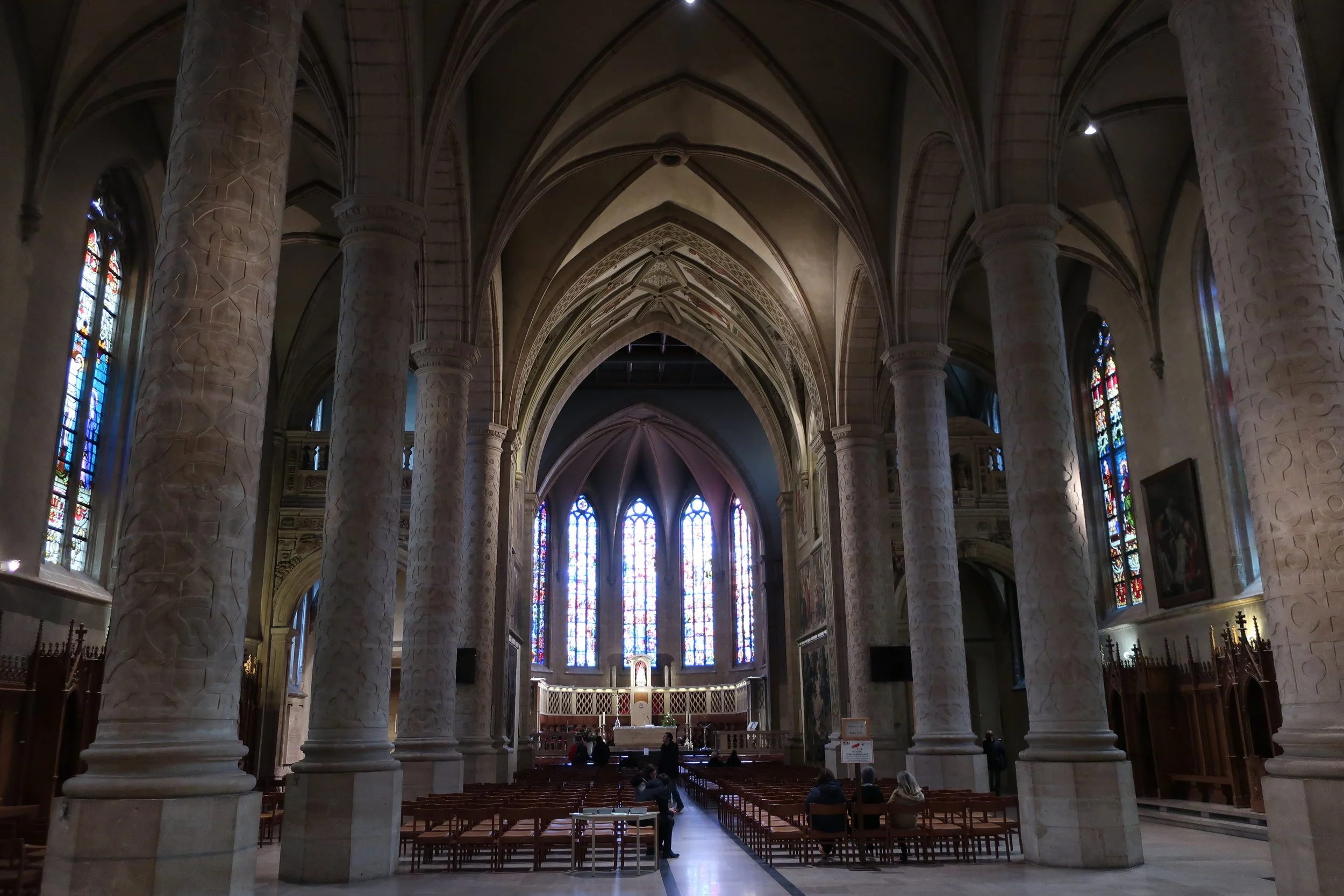  Luxembourg--Winter 2019--Notre Dame Cathedral 