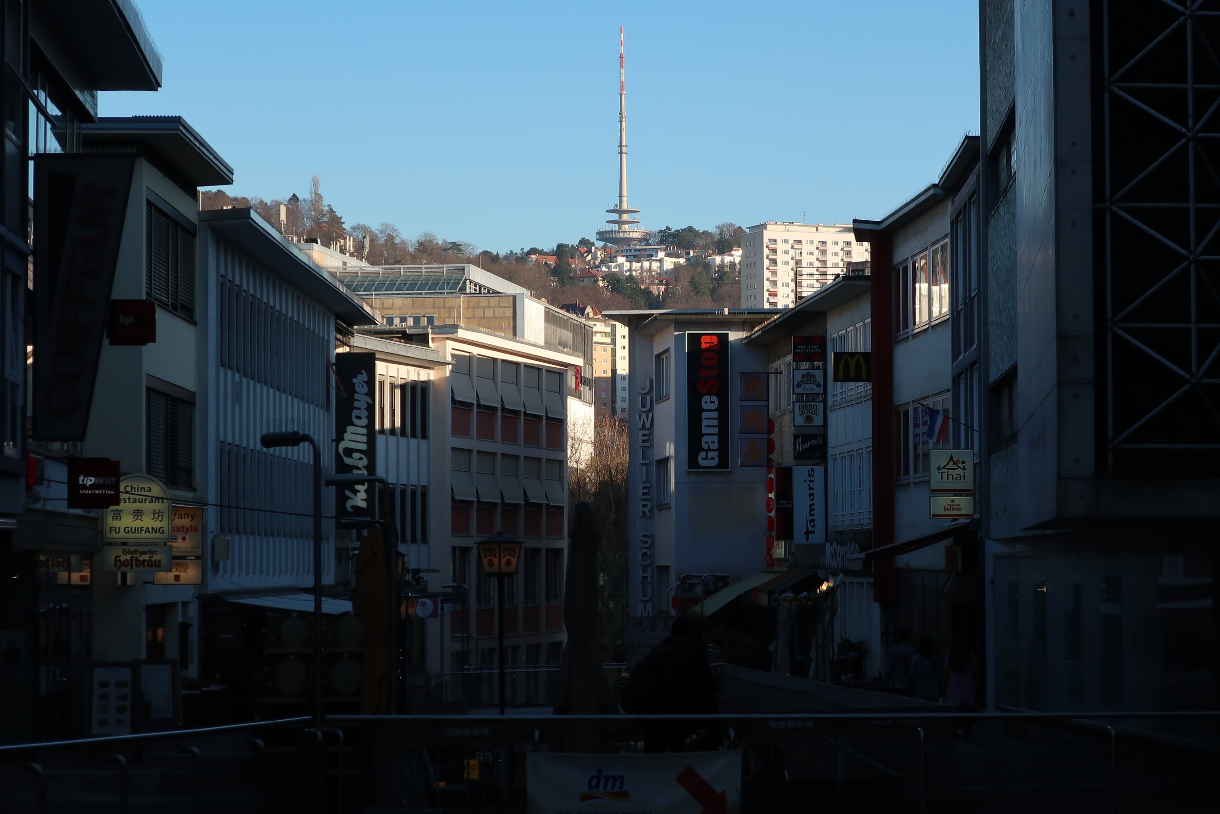  Stuttgart--Winter 2019--The first radio tower in German (and maybe the world) 