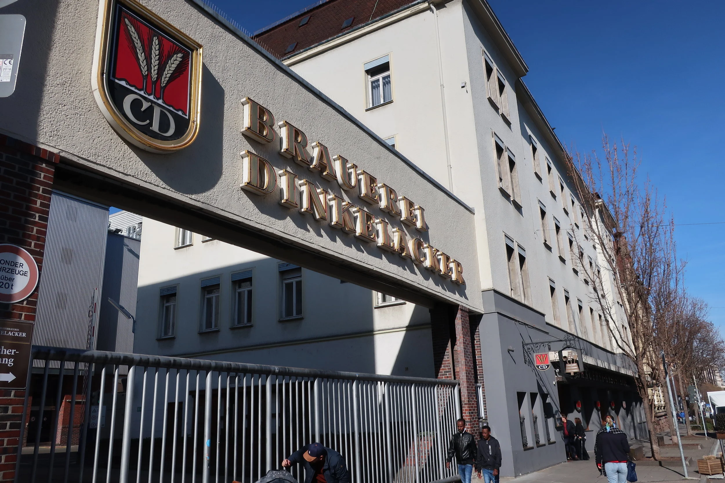  Stuttgart--Winter 2019--In the Sud-Stadt, one of the big Stuttgart breweries 