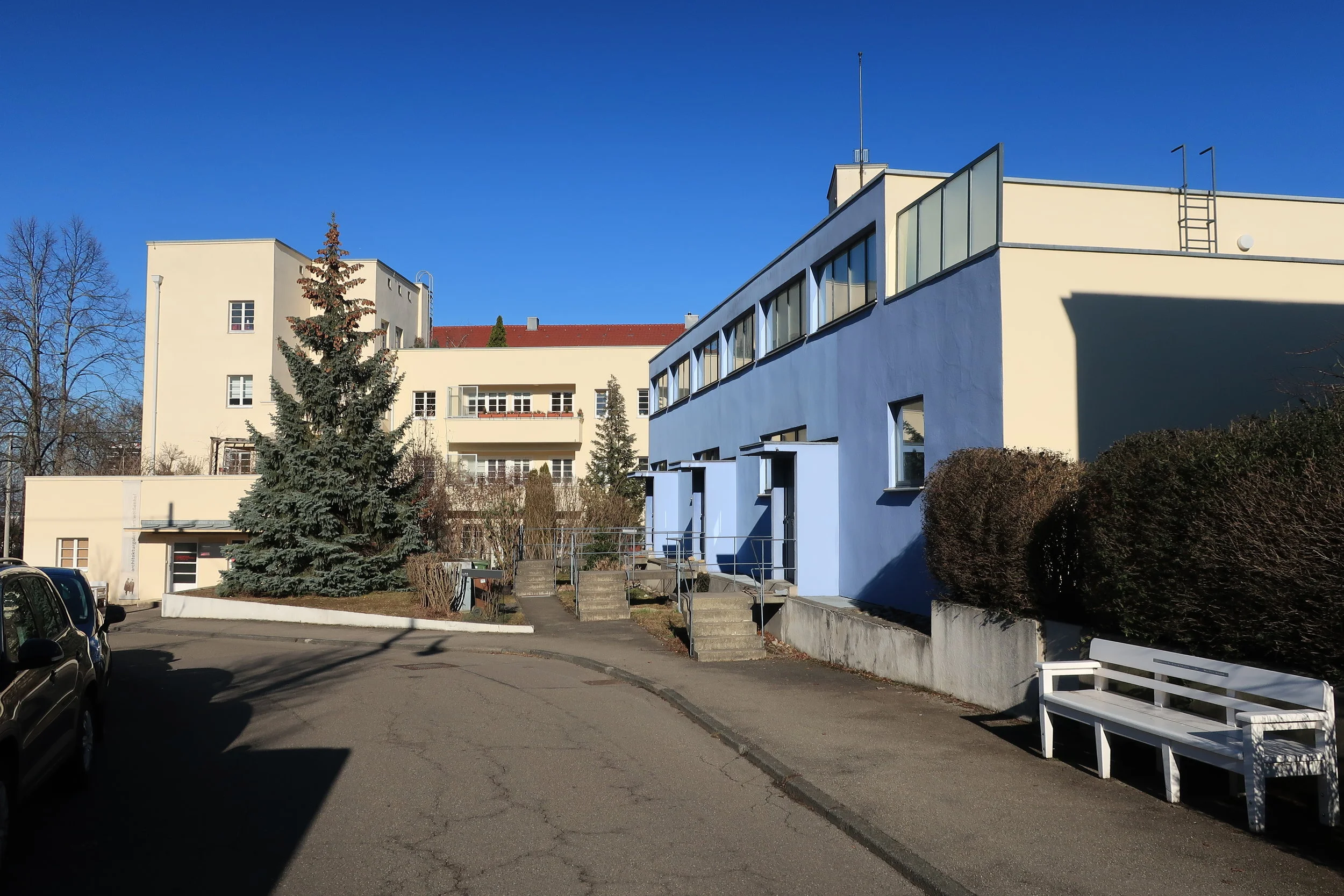  Stuttgart--Winter 2019--Stuttgart Bauhaus development, Weisenhof 