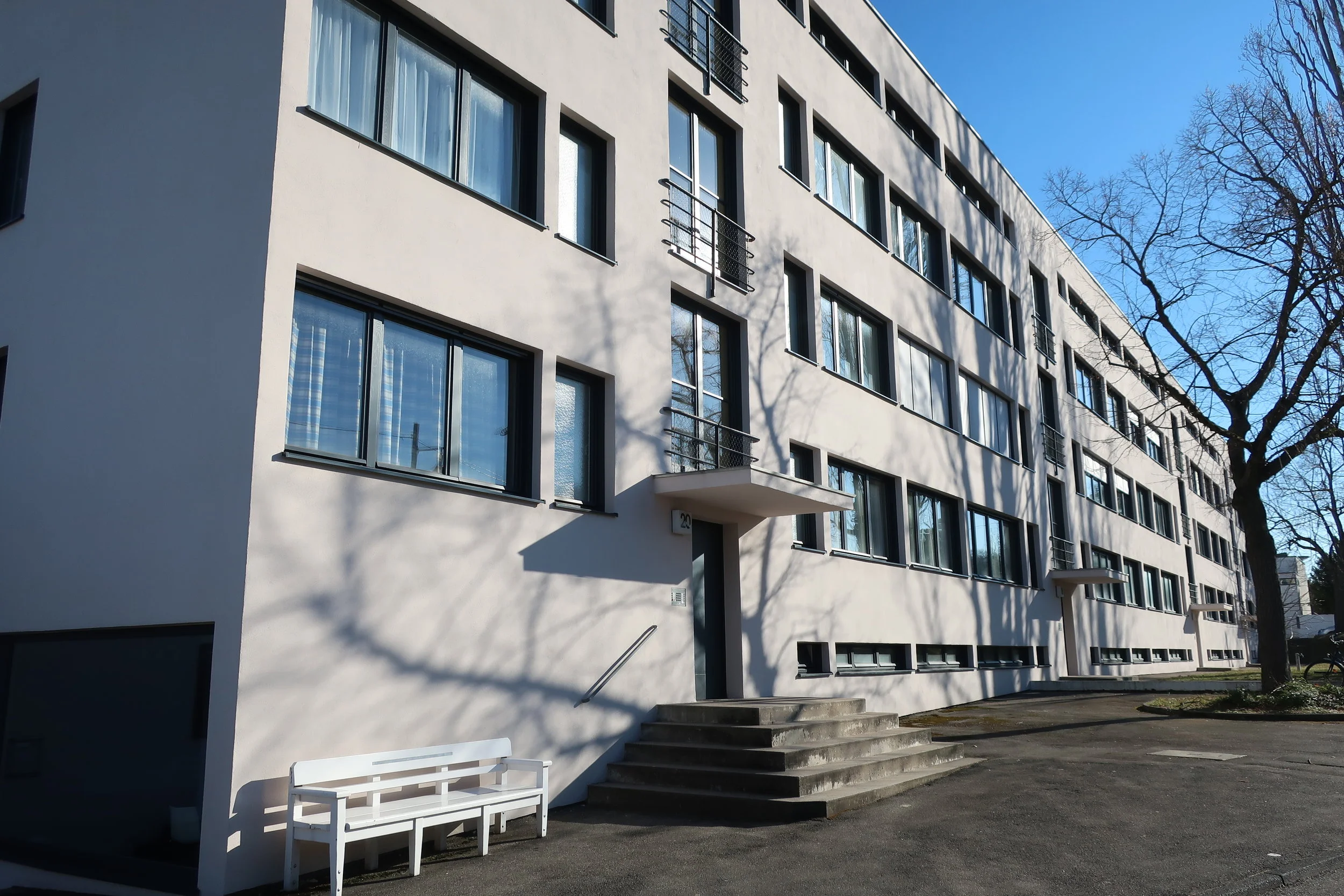  Stuttgart--Winter 2019--Stuttgart Bauhaus development, Weisenhof 