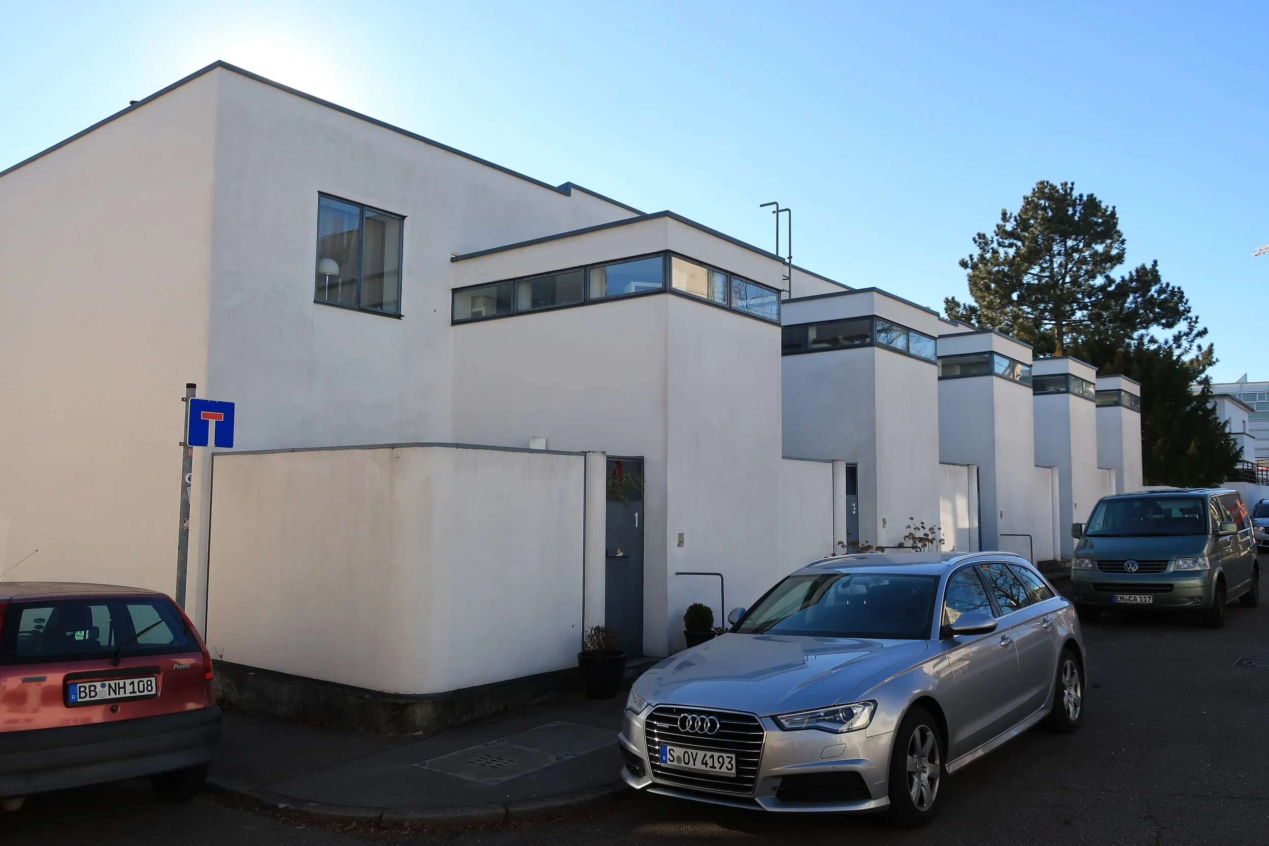  Stuttgart--Winter 2019--Stuttgart Bauhaus development, Weisenhof 