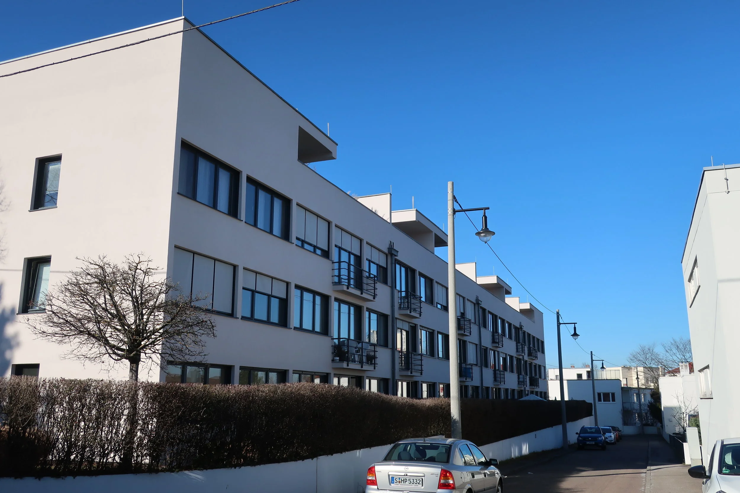  Stuttgart--Winter 2019--Stuttgart Bauhaus development, Weisenhof 