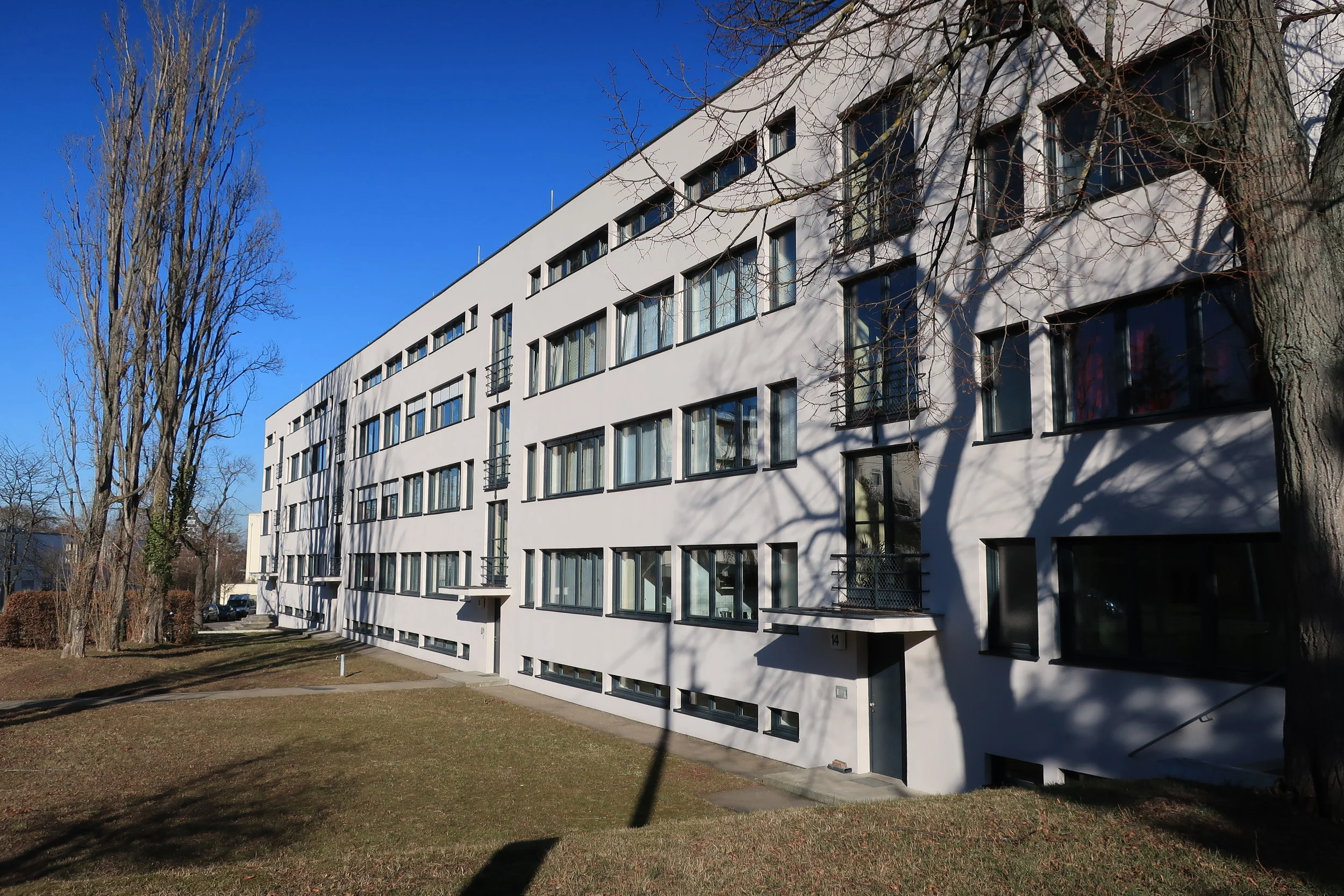  Stuttgart--Winter 2019--Stuttgart Bauhaus development, Weisenhof 