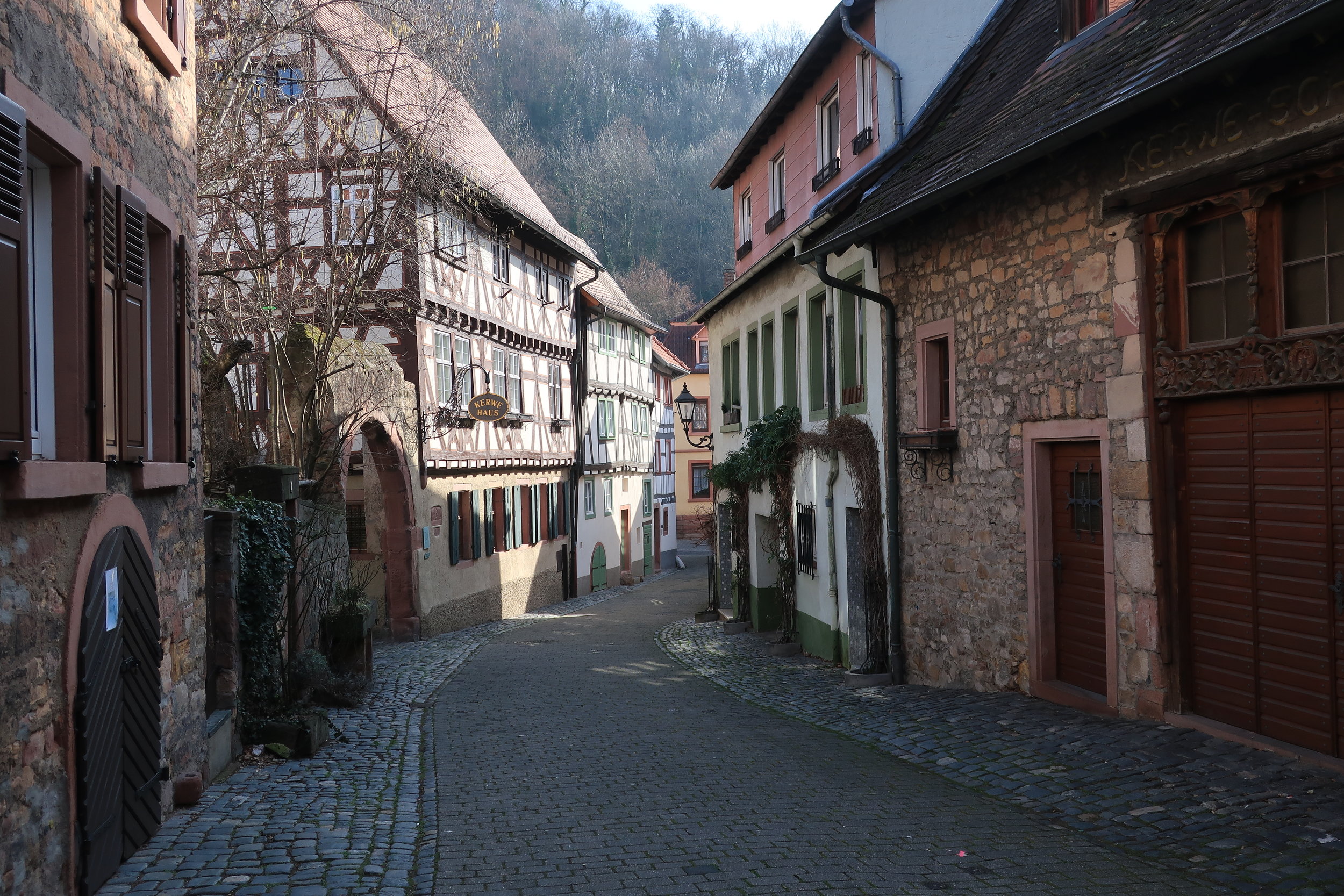  Weinheim--Winter 2019--Munzstrasse near Kerwehaus 