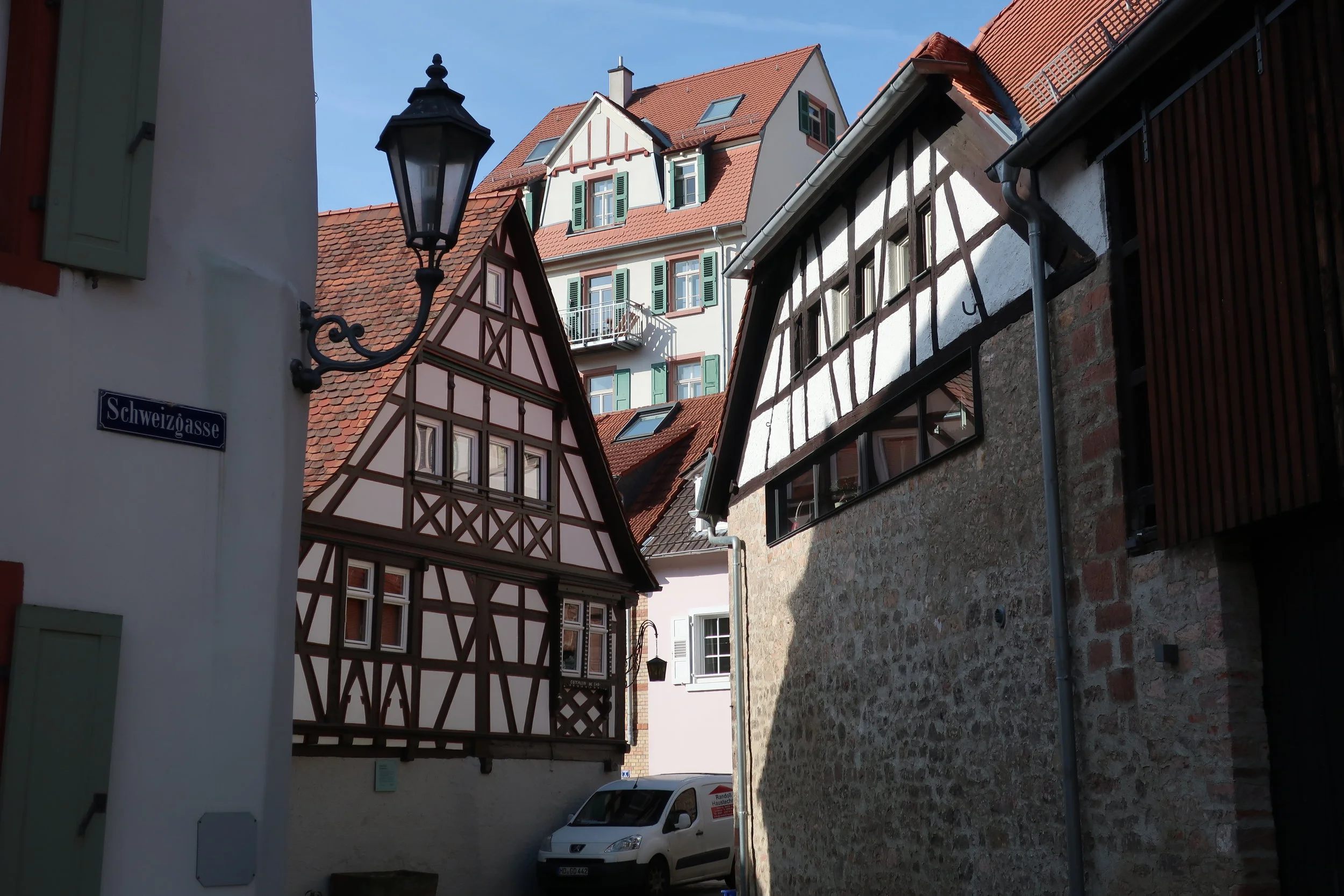  Weinheim--Winter 2019--Schweizgasse, off tanners row 