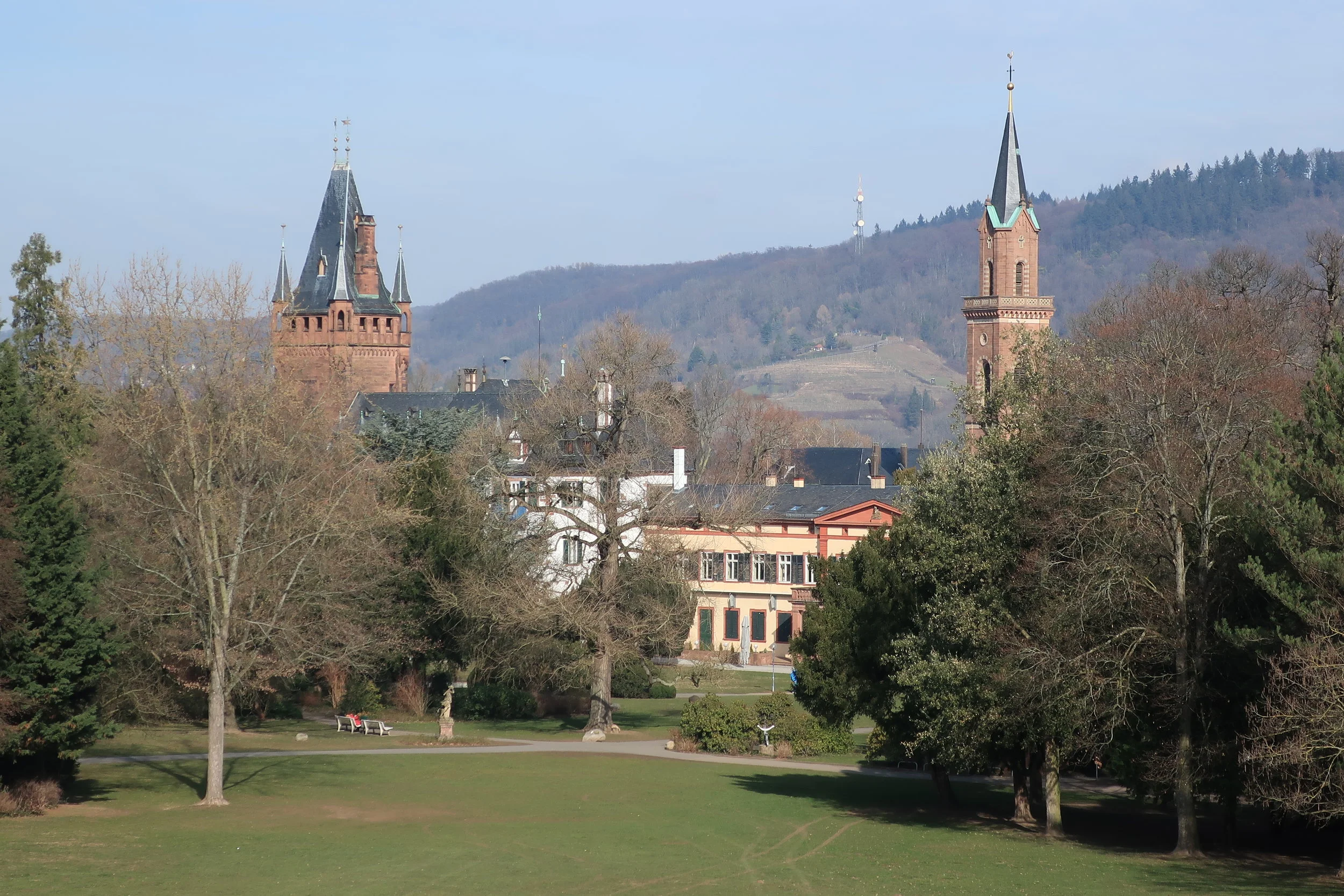  Weinheim--Winter 2019--Schloss 