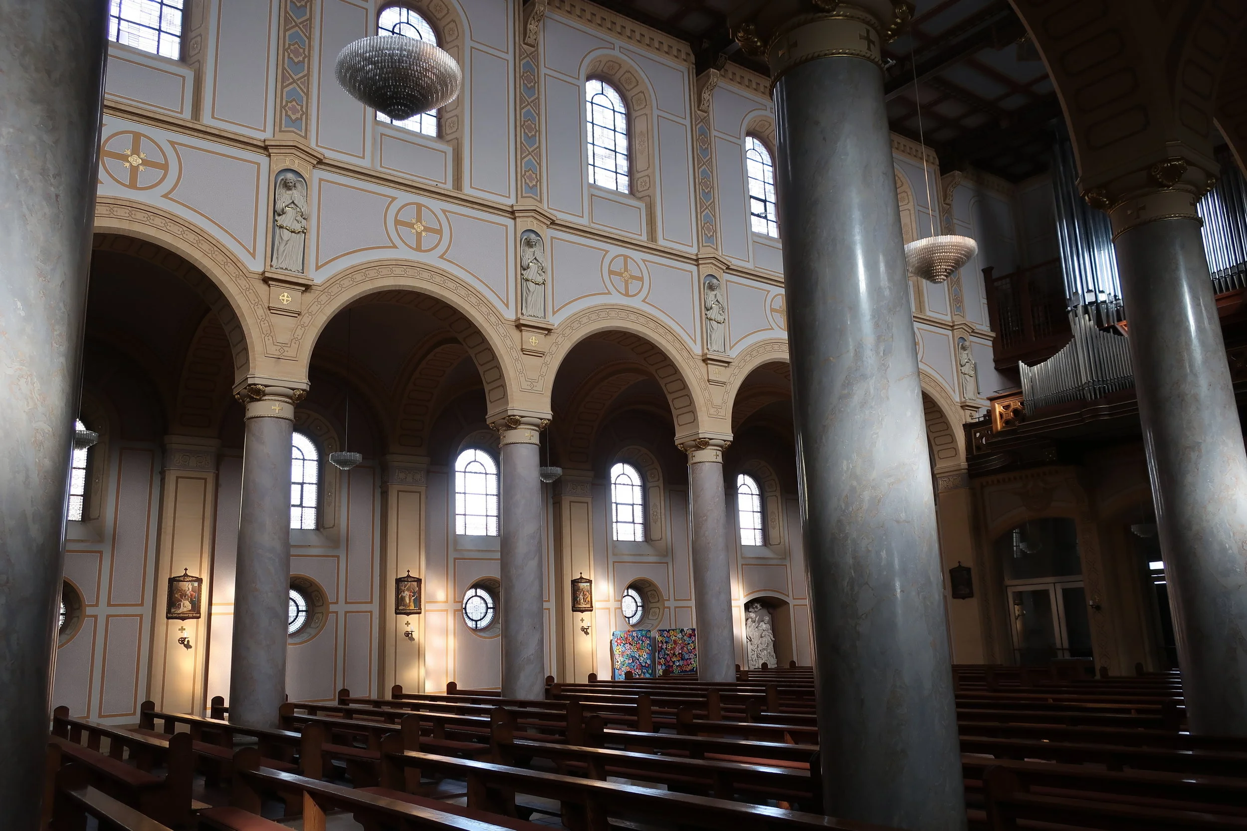  Weinheim--Winter 2019--Laurentius Church 
