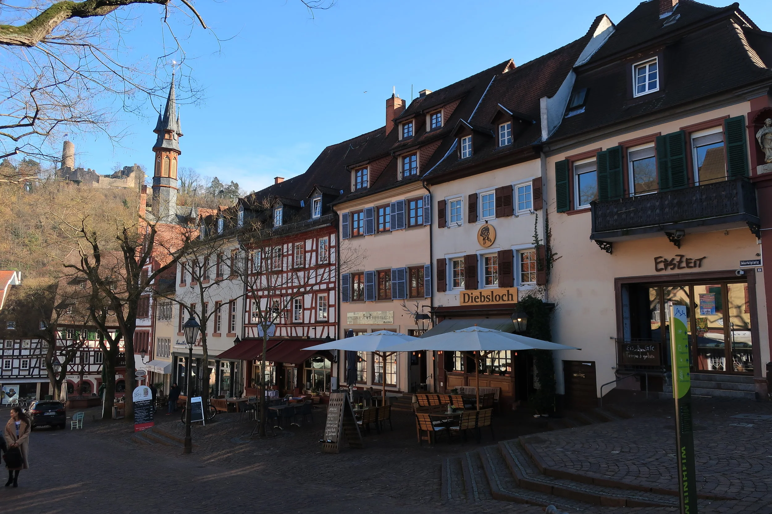  Weinheim--Winter 2019--Marktplatz 