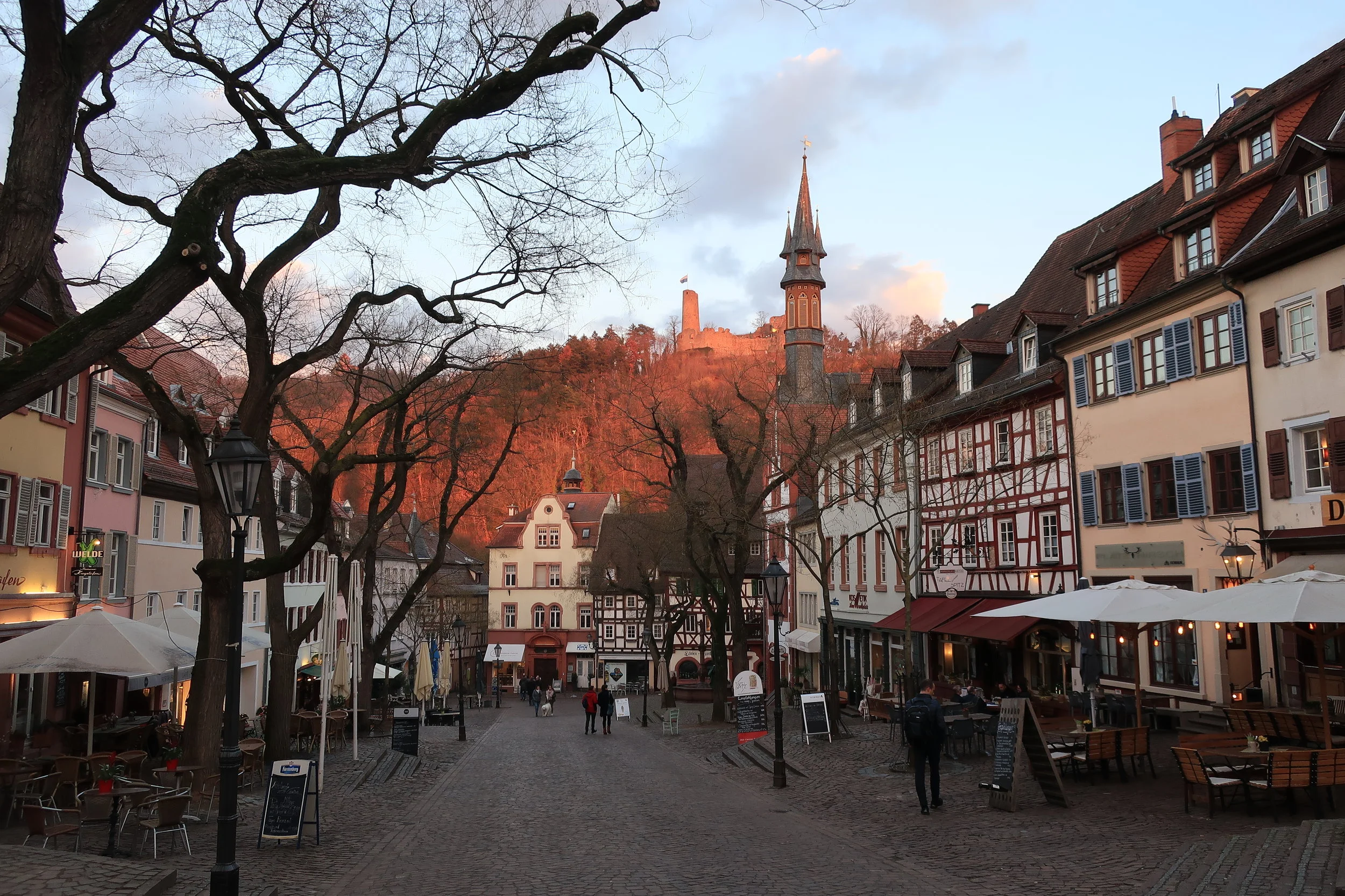  Weinheim--Winter 2019--Marktplatz 