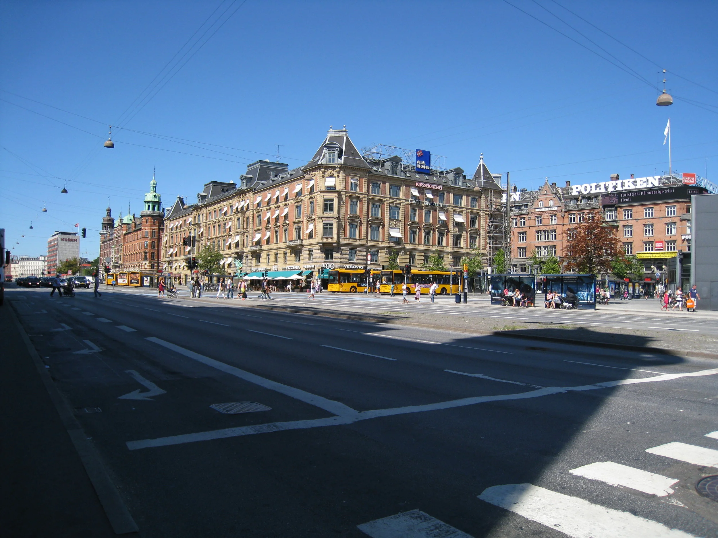  Copenhagen, Main Drag on Main Plaza 
