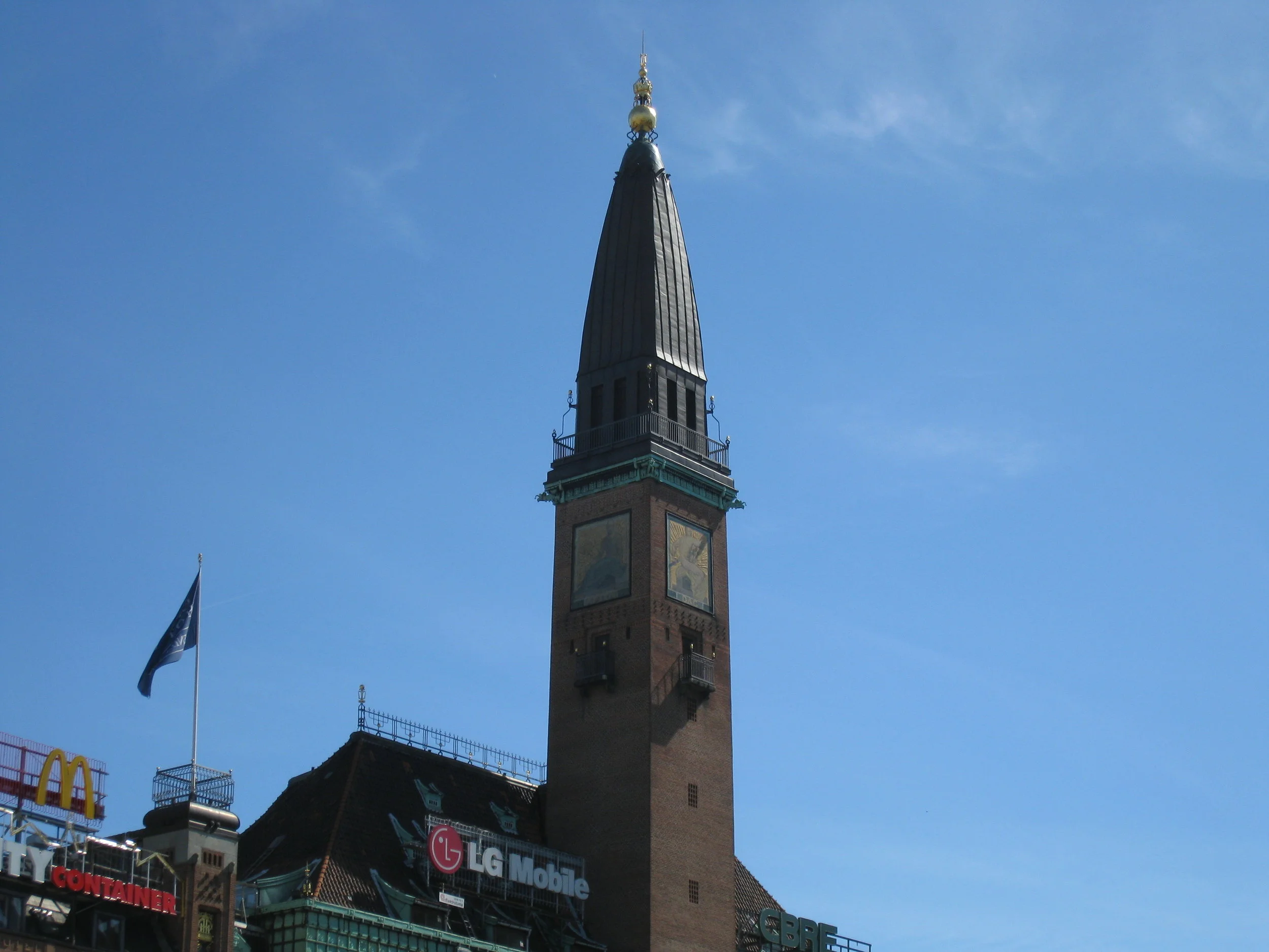 Copenhagen, Tower across from the Rathaus 