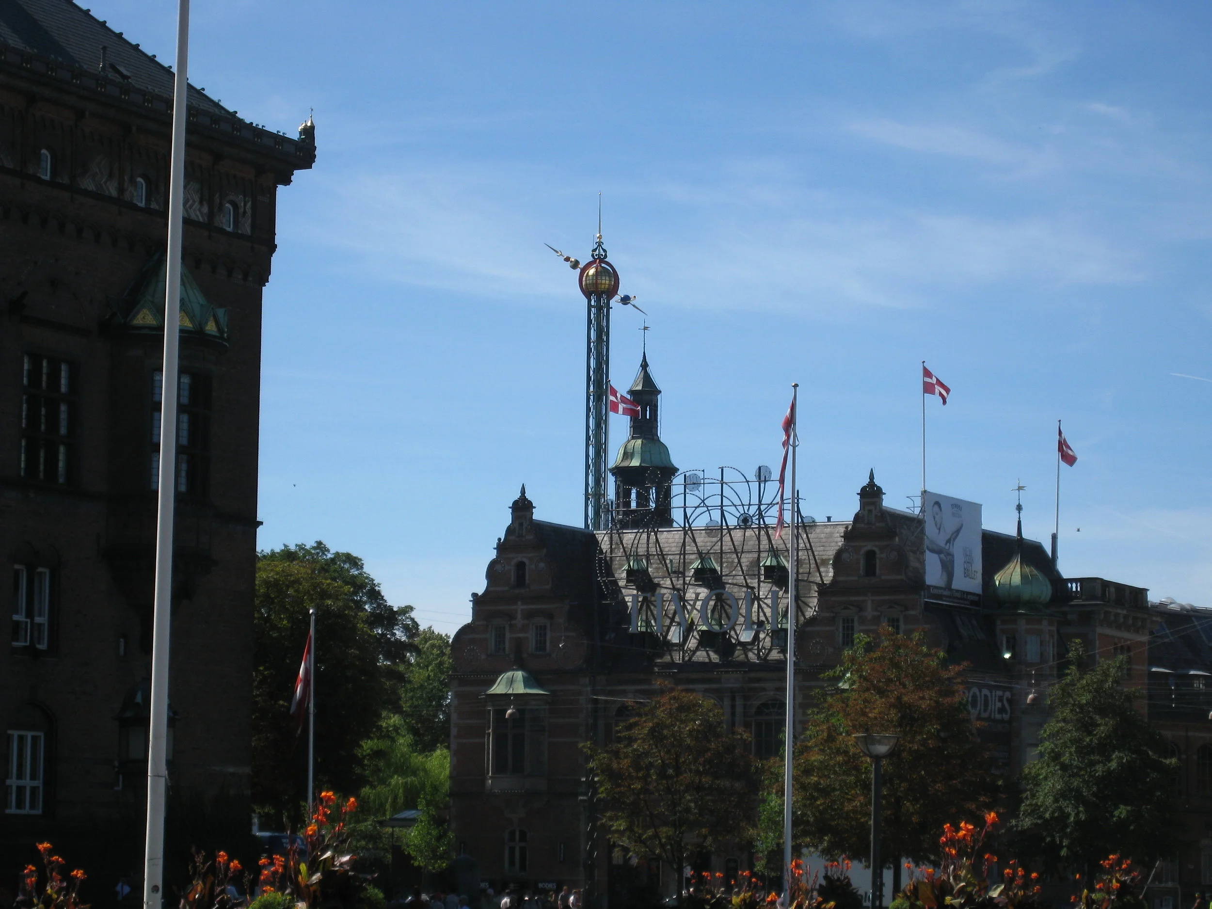  Copenhagen, View towards Tivoli 