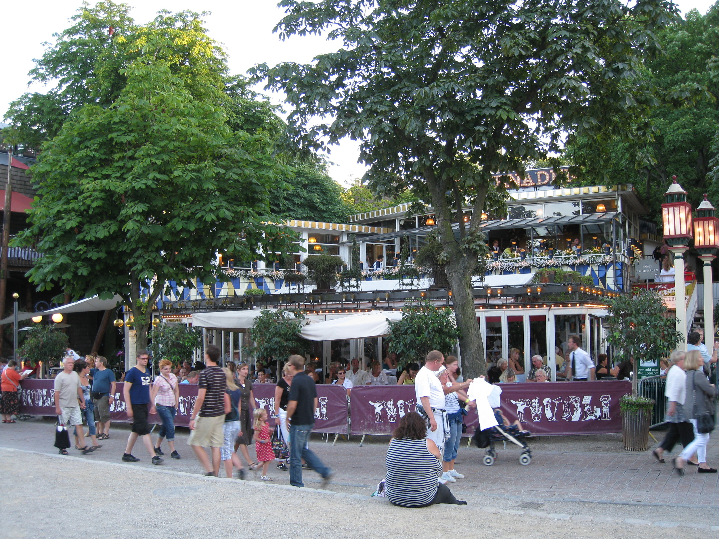  Copenhagen, inside Tivoli 