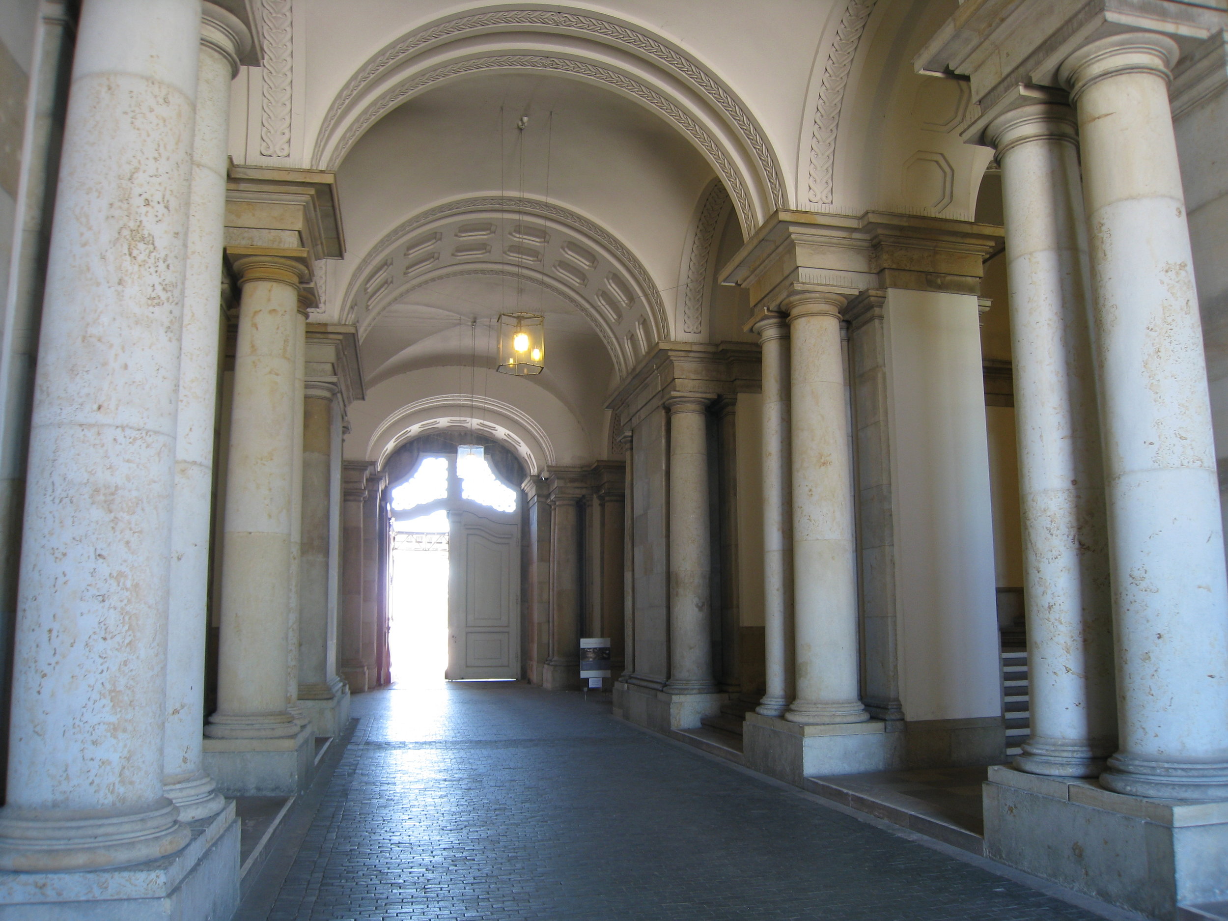  Copenhagen, Entrance to Parliament Building 