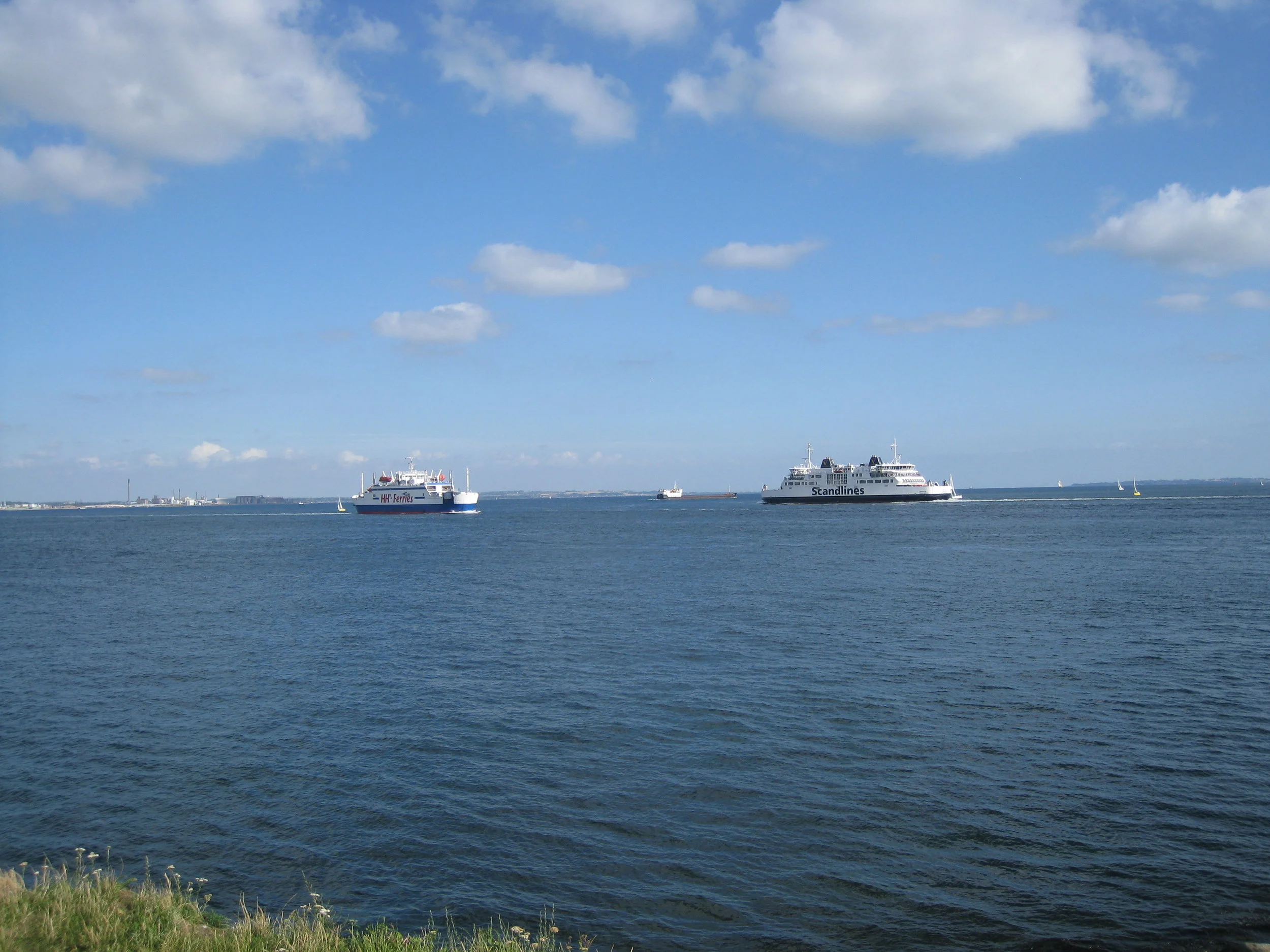  Oresund Sound by Kronborg Castle, Elsinore 