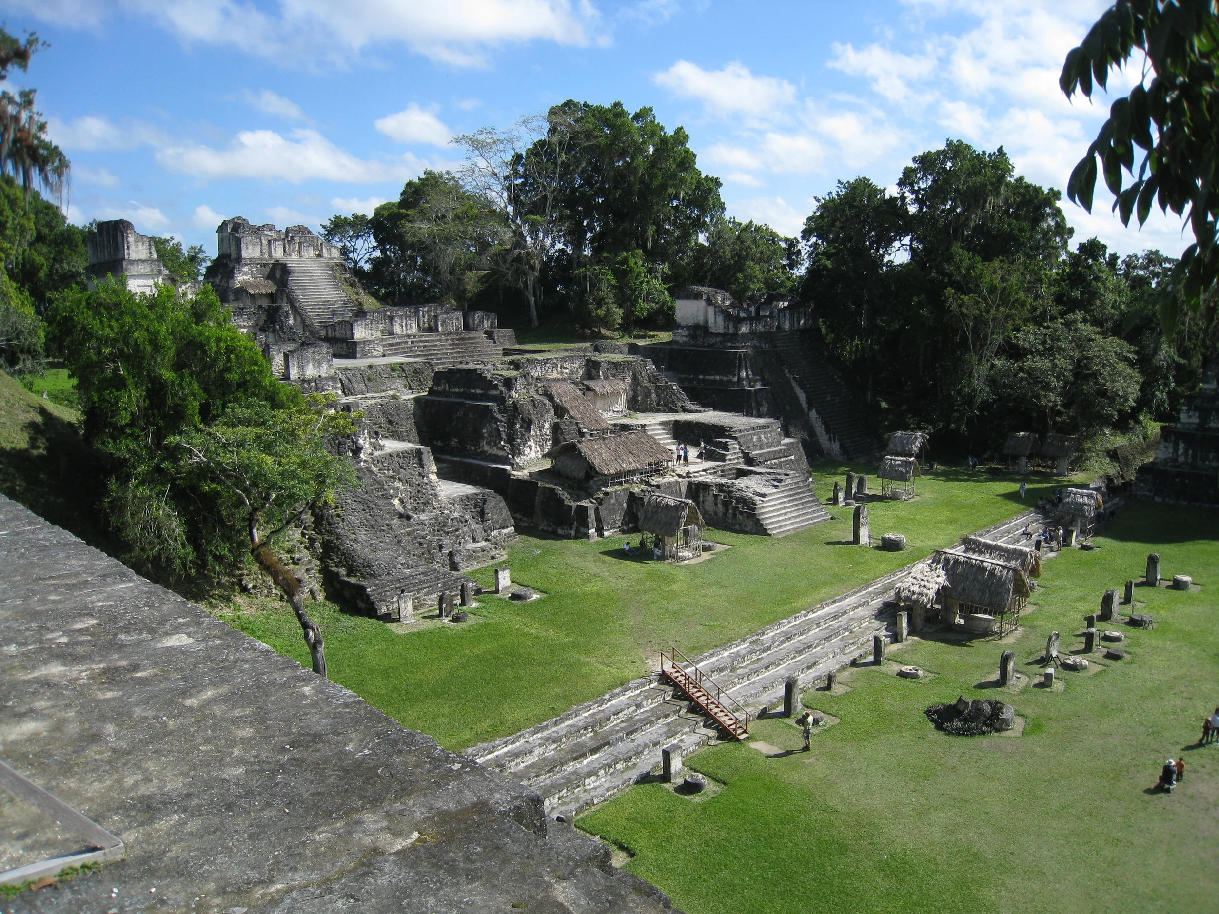  Tikal--North Acropolis from Temple 2 