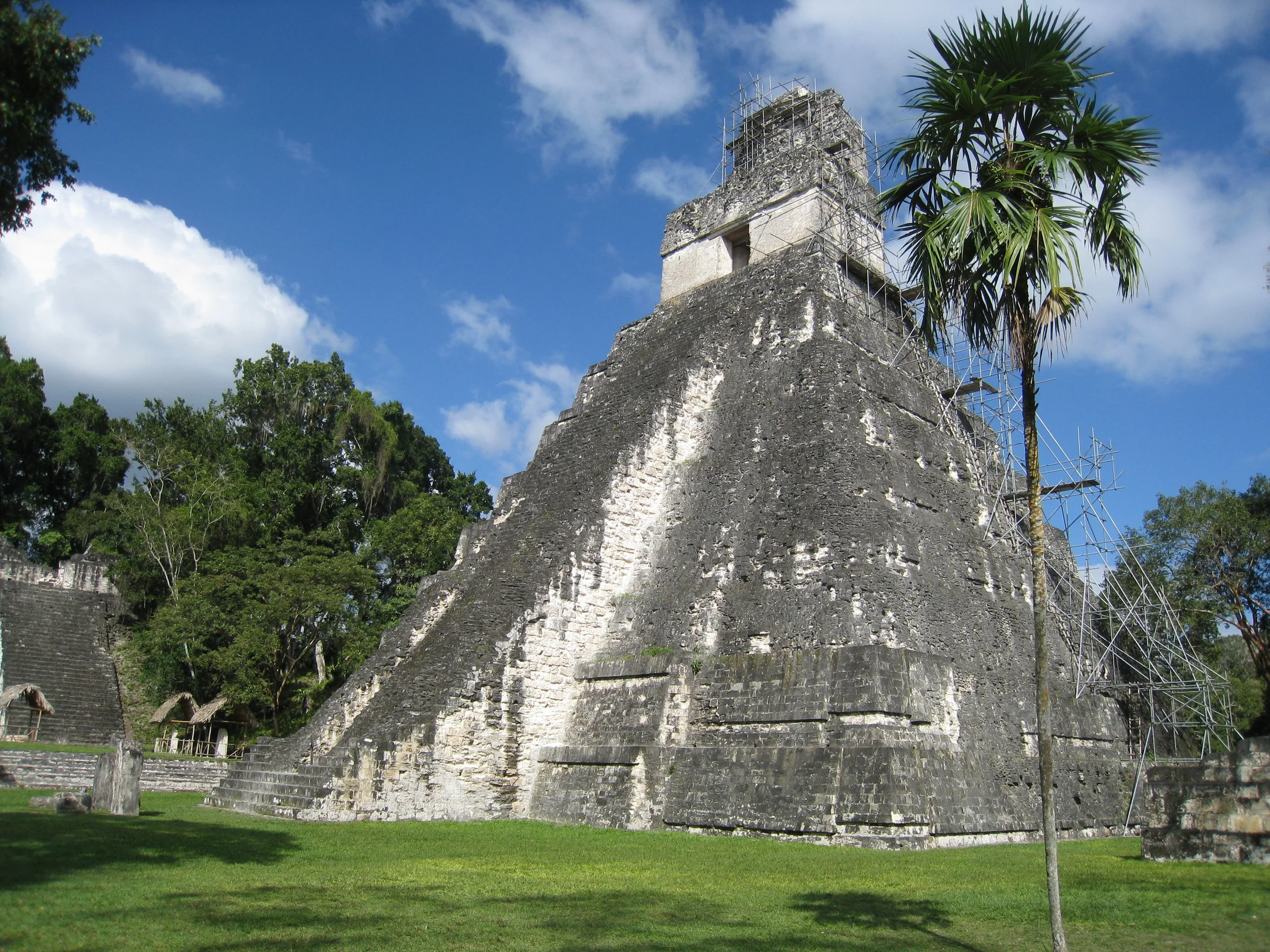  Tikal--Temple 1 from main plaza 