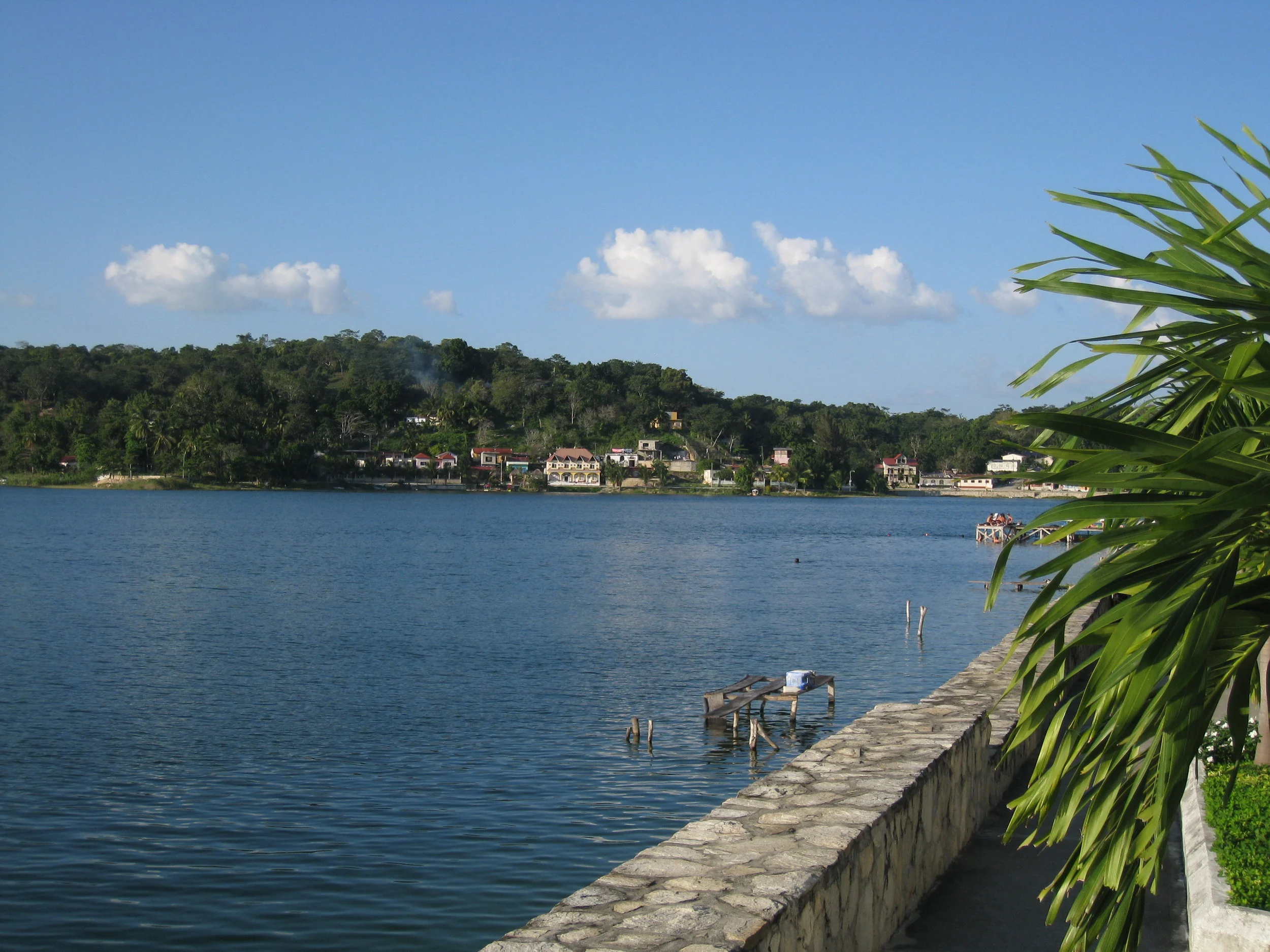  Flores--Small island town in Peten--Lake Peten-Itza 