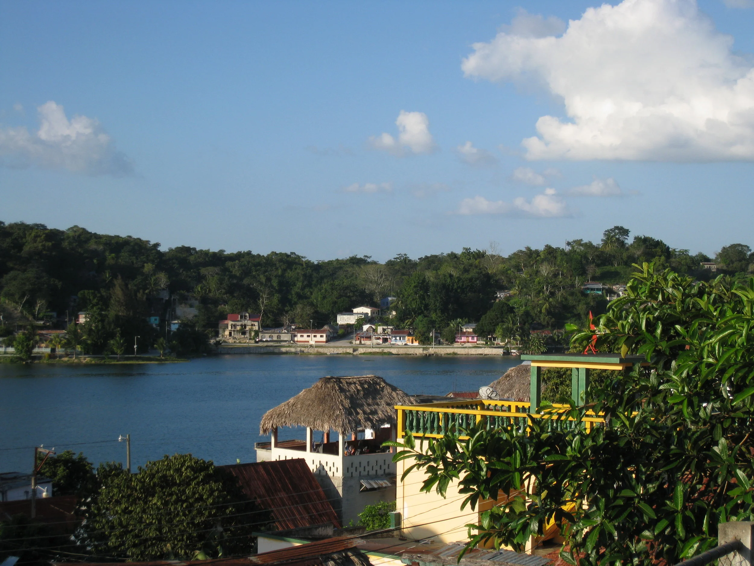  Flores--Small island town in Peten--Lake Peten-Itza 