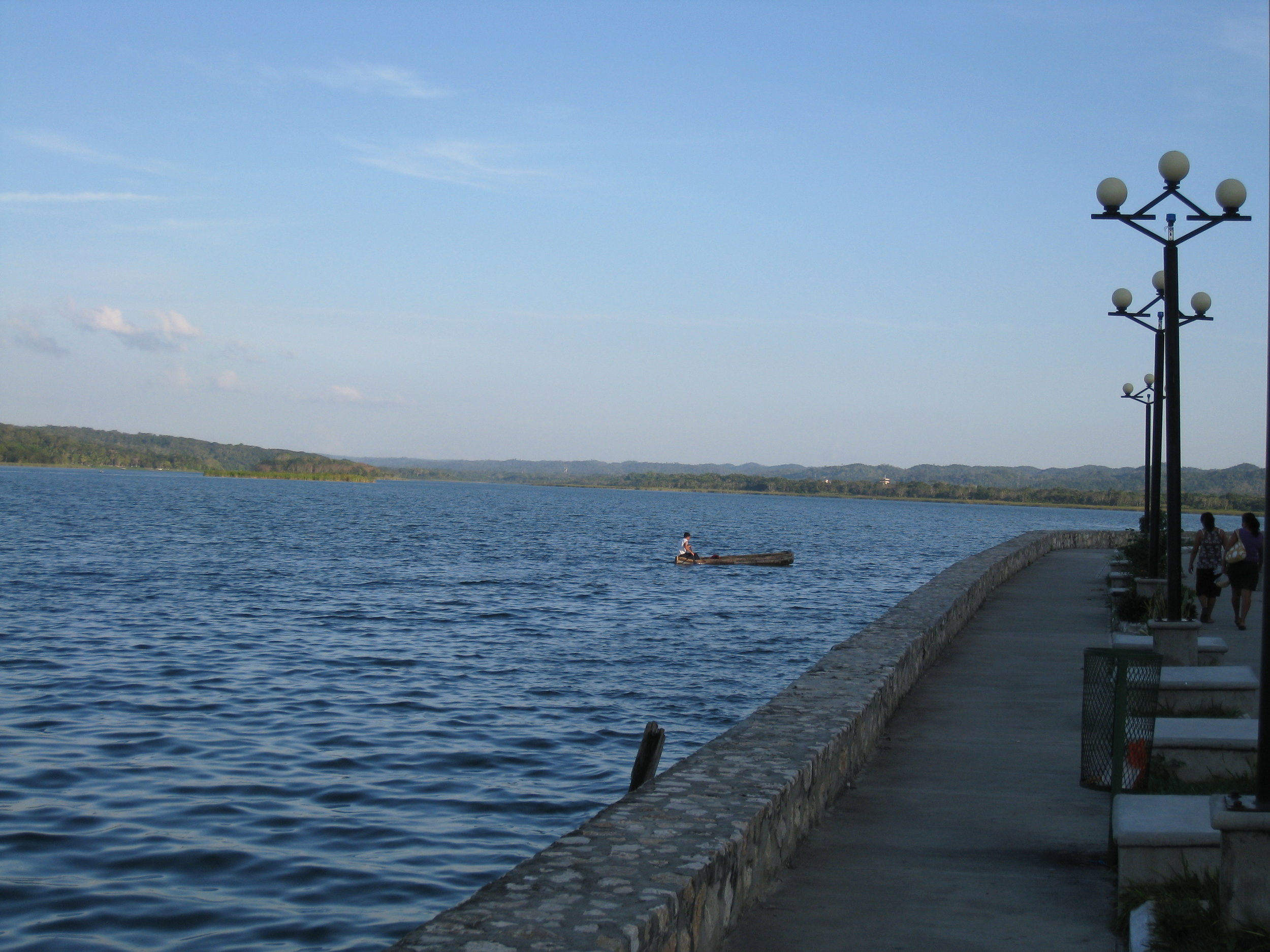  Flores--Small island town in Peten--Lake Peten-Itza 