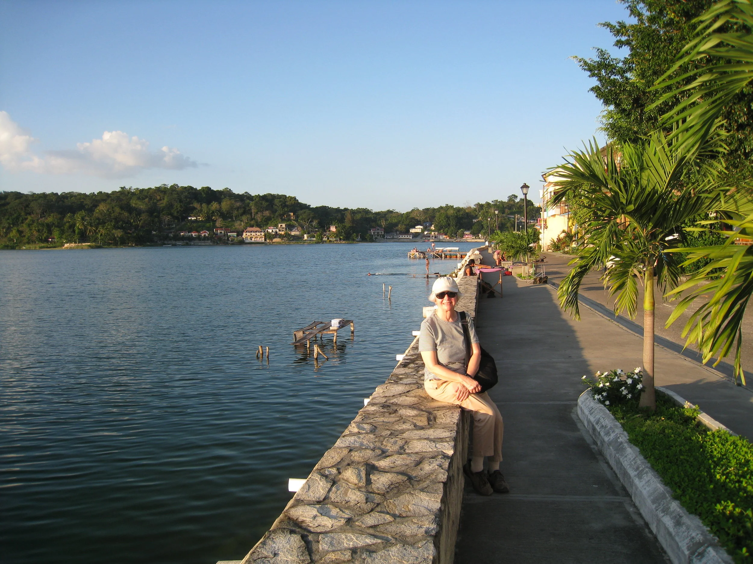  Flores--Small island town in Peten--Lake Peten-Itza and Carrol Kindel 