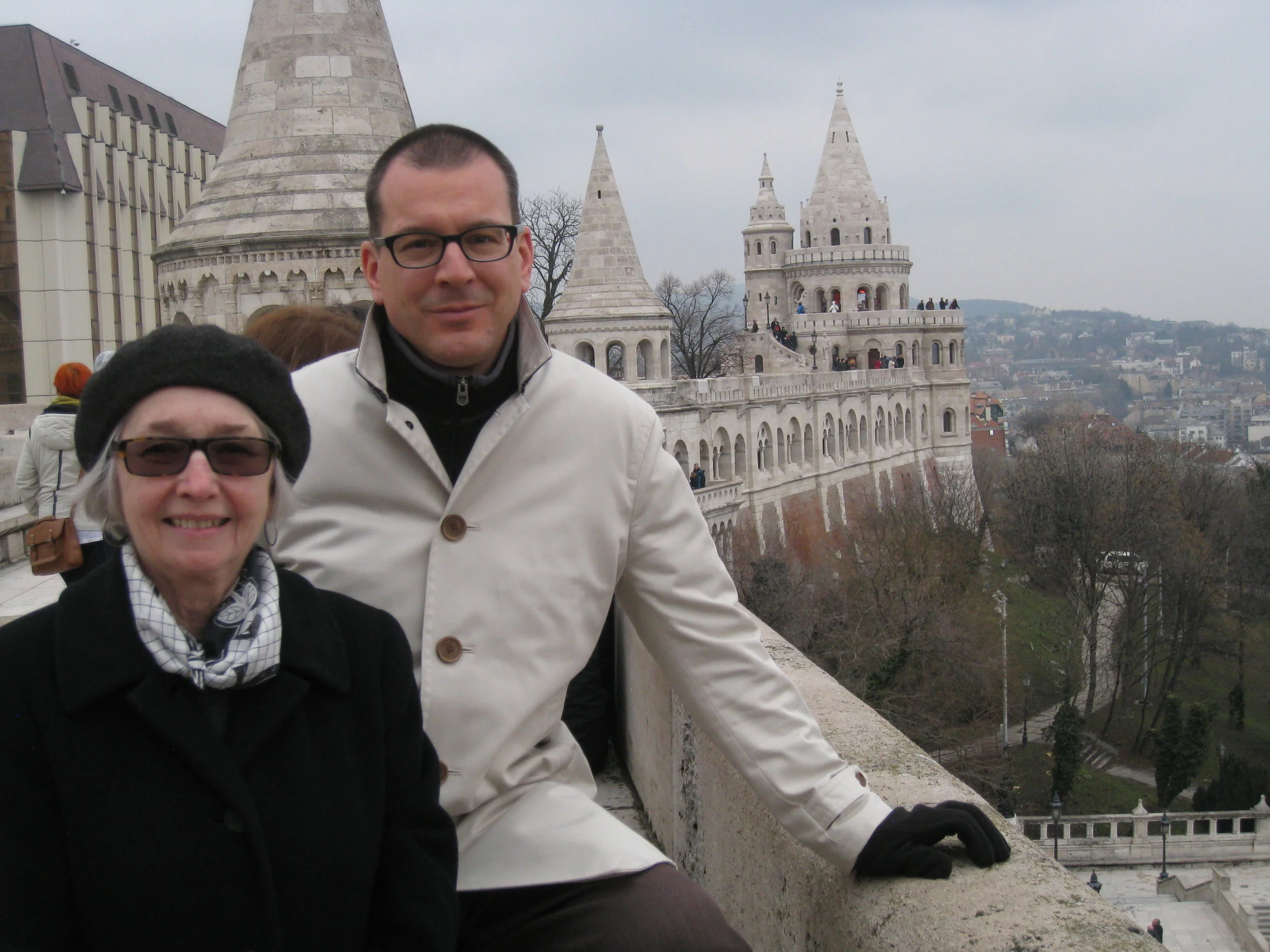  Budapest--Castle Hill--Carrol and Erik Kindel 