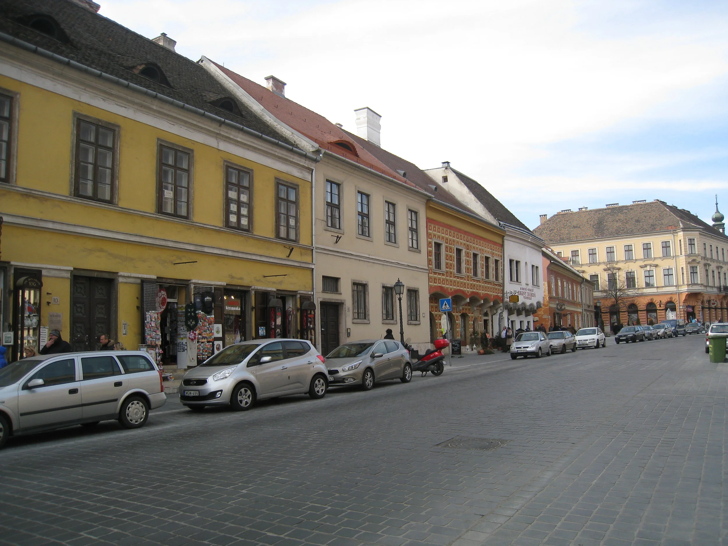  Budapest--Castle Hill street 