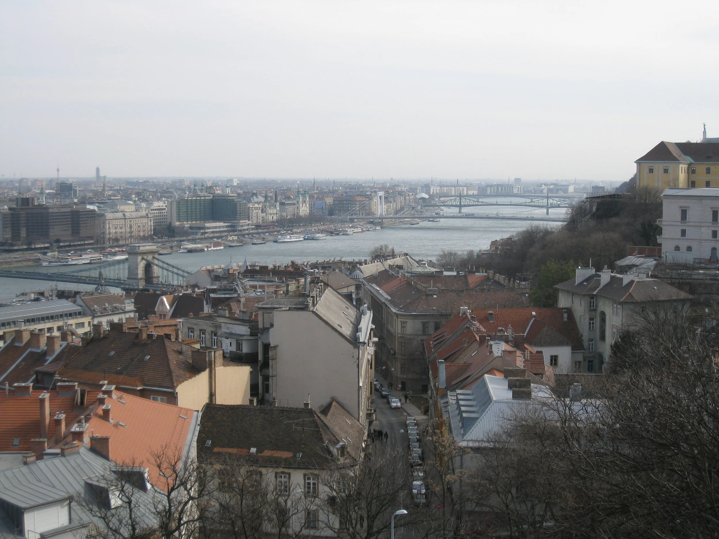  Budapest--View of Pest from Castle Hill 