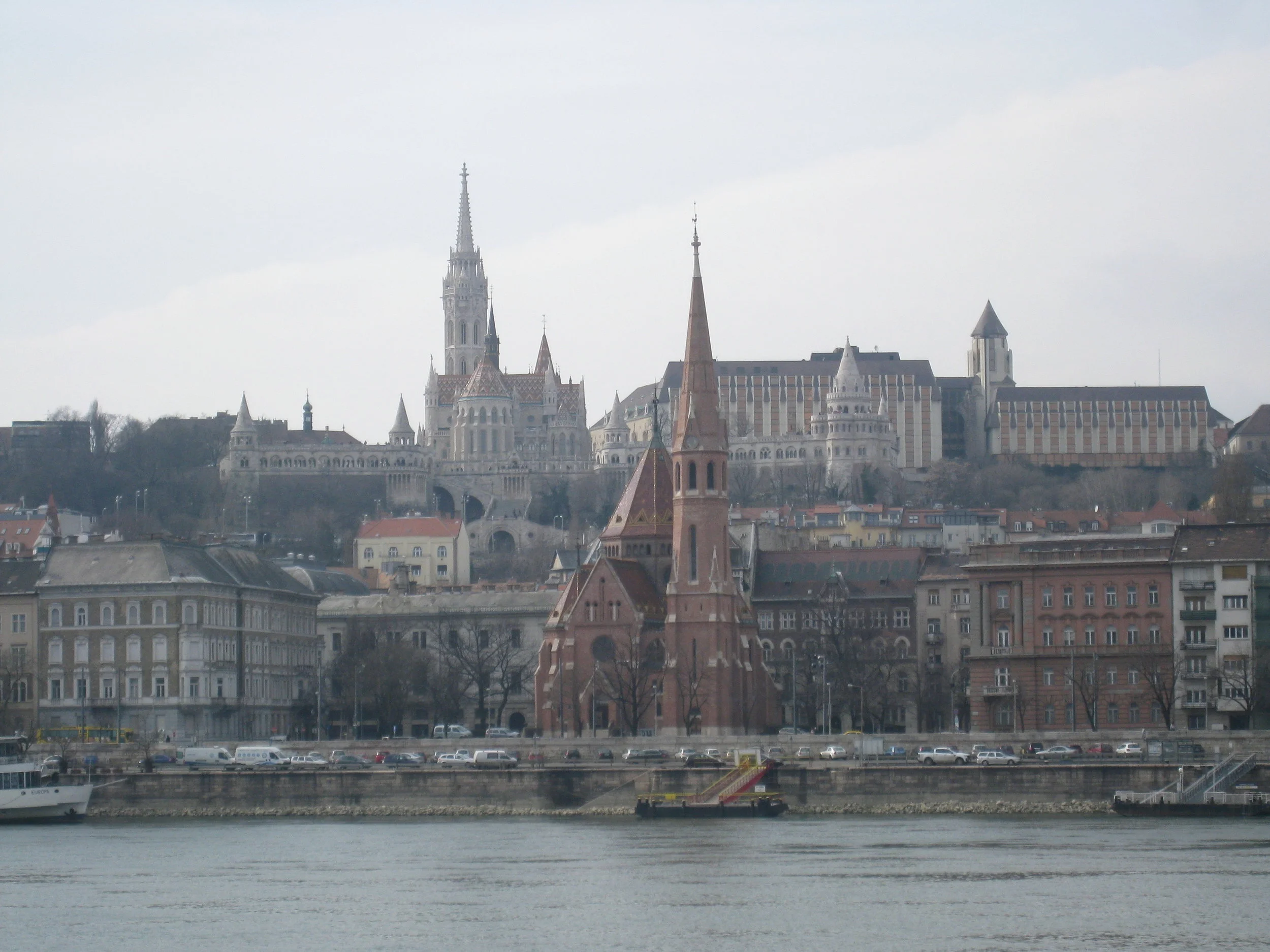  Budapest--Castle Hill from Parliament 
