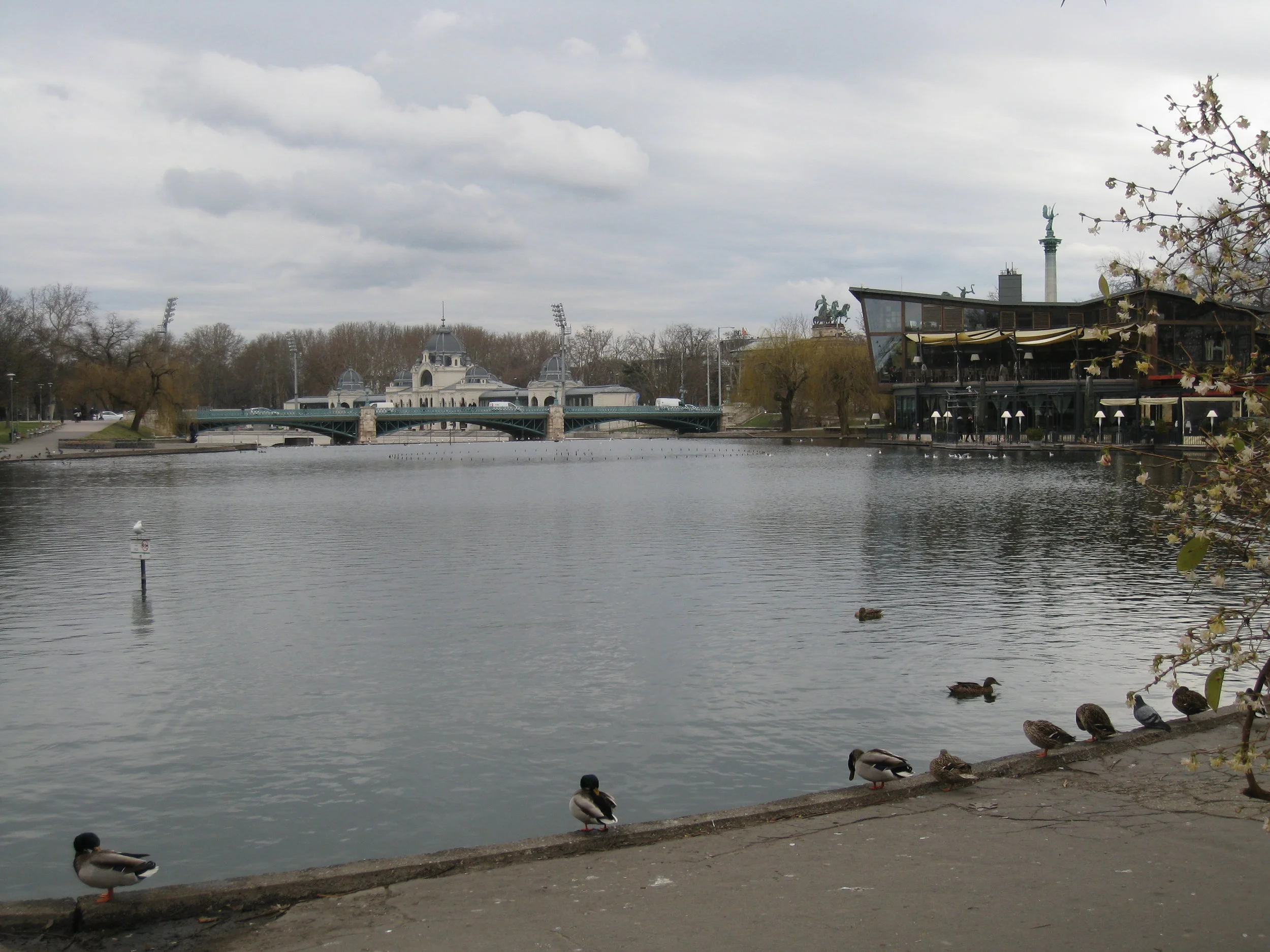  Budapest--The lake in the City Park 