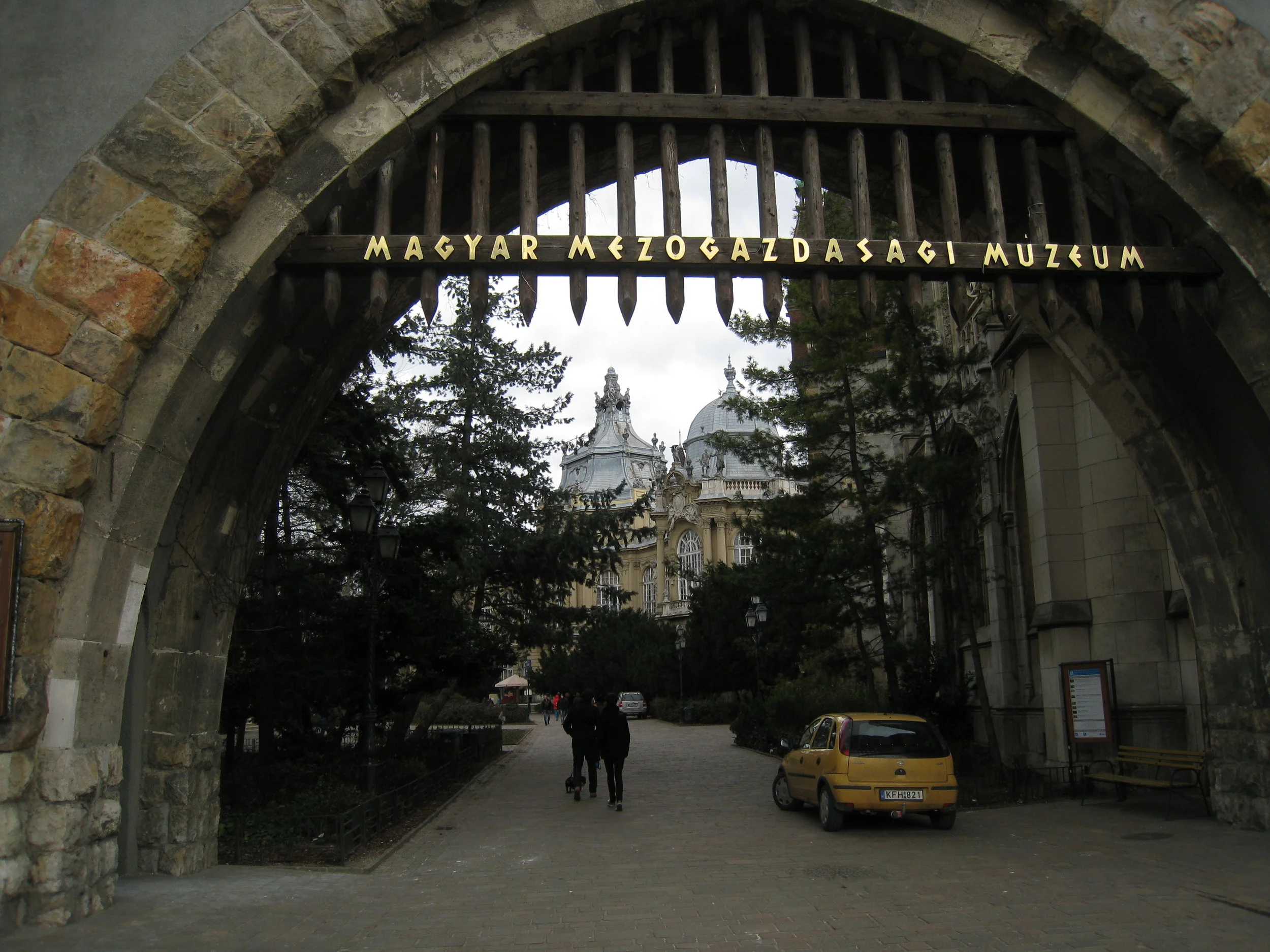  Budapest--The Agricultural Museum in Vajdahunyad Castle in the city park 