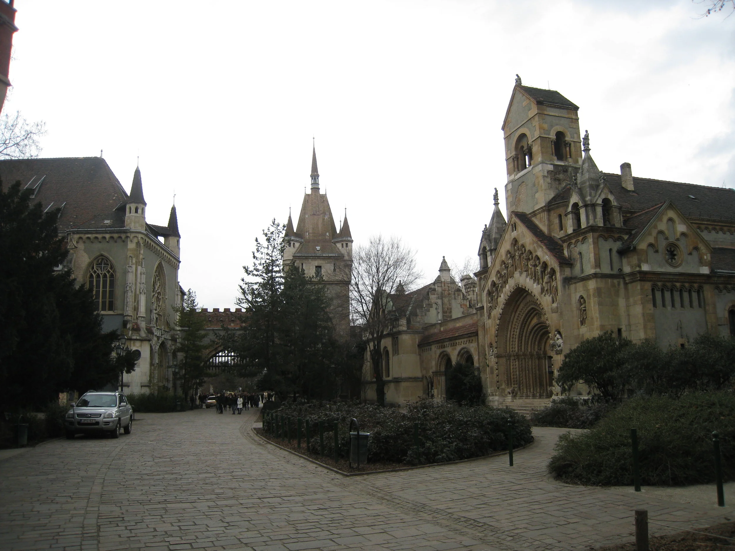  Budapest--The Agricultural Museum in Vajdahunyad Castle in the city park 