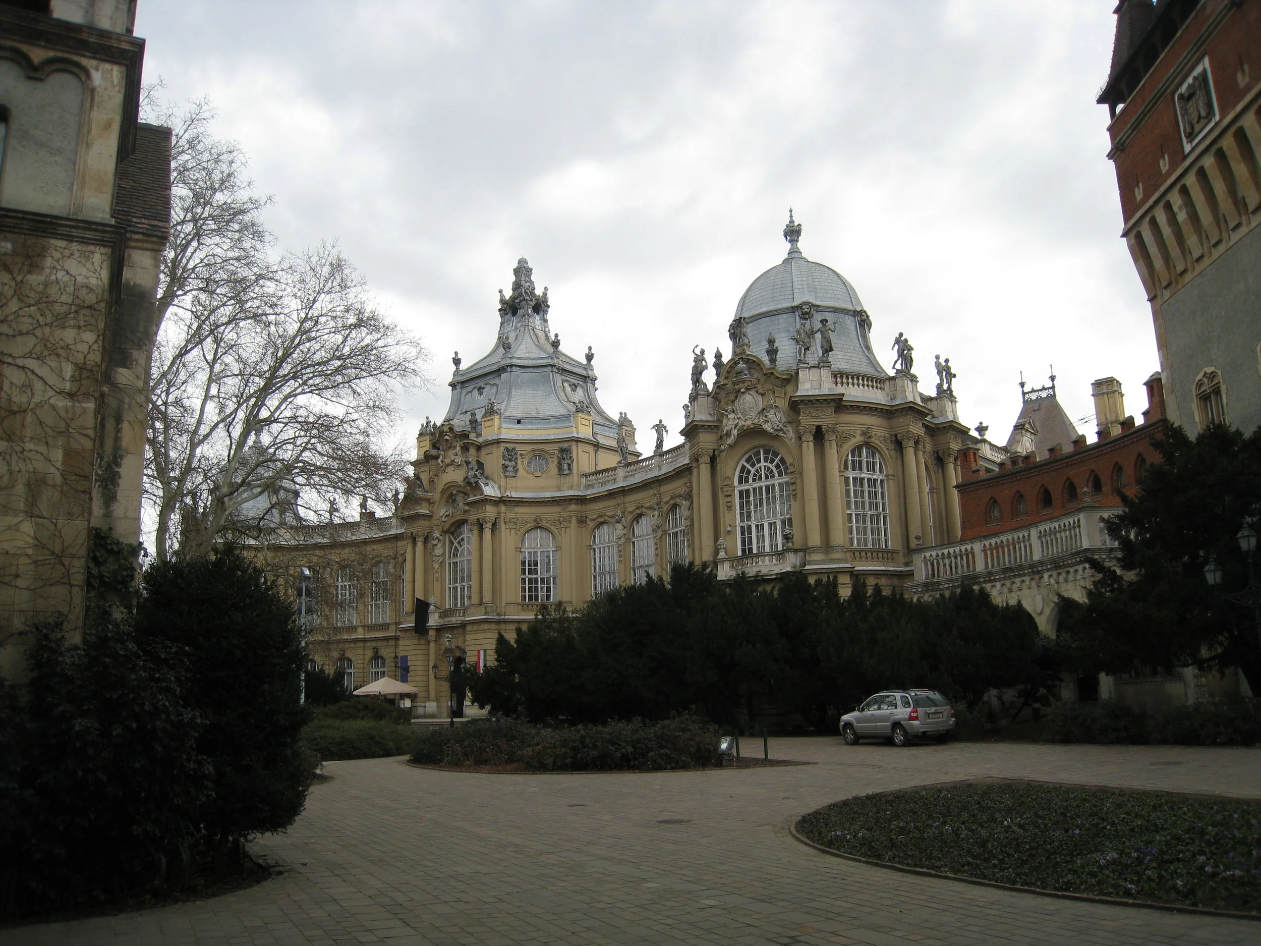  Budapest--The Agricultural Museum in Vajdahunyad Castle in the city park 