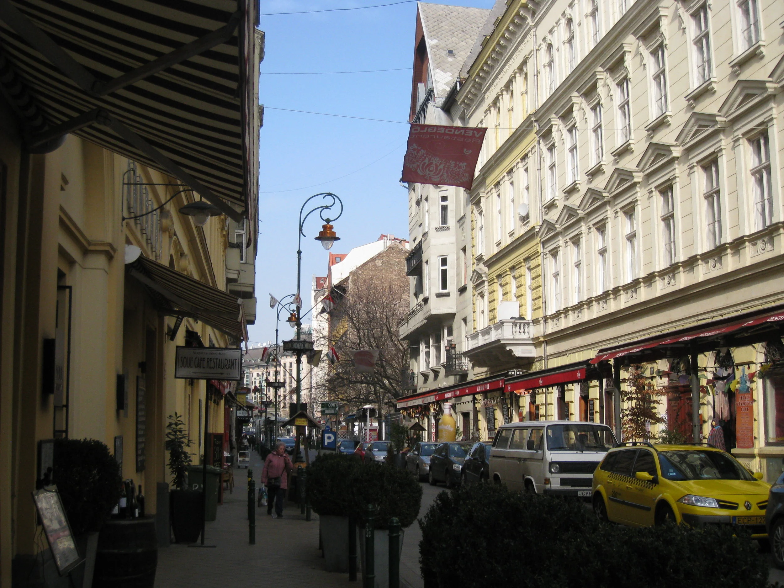  Budapest--Raday street , near our apartment 