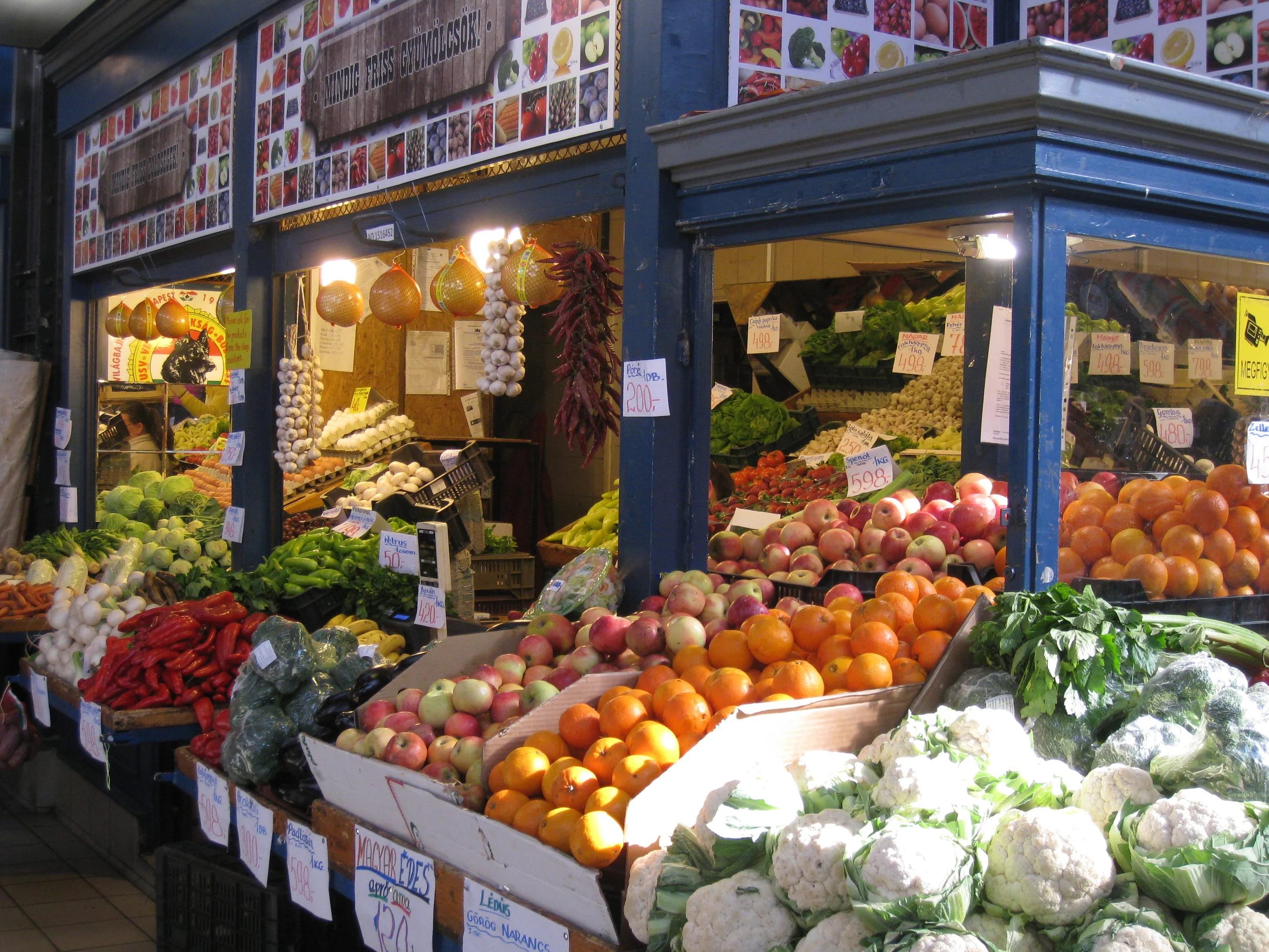  Budapest--The Great Market 