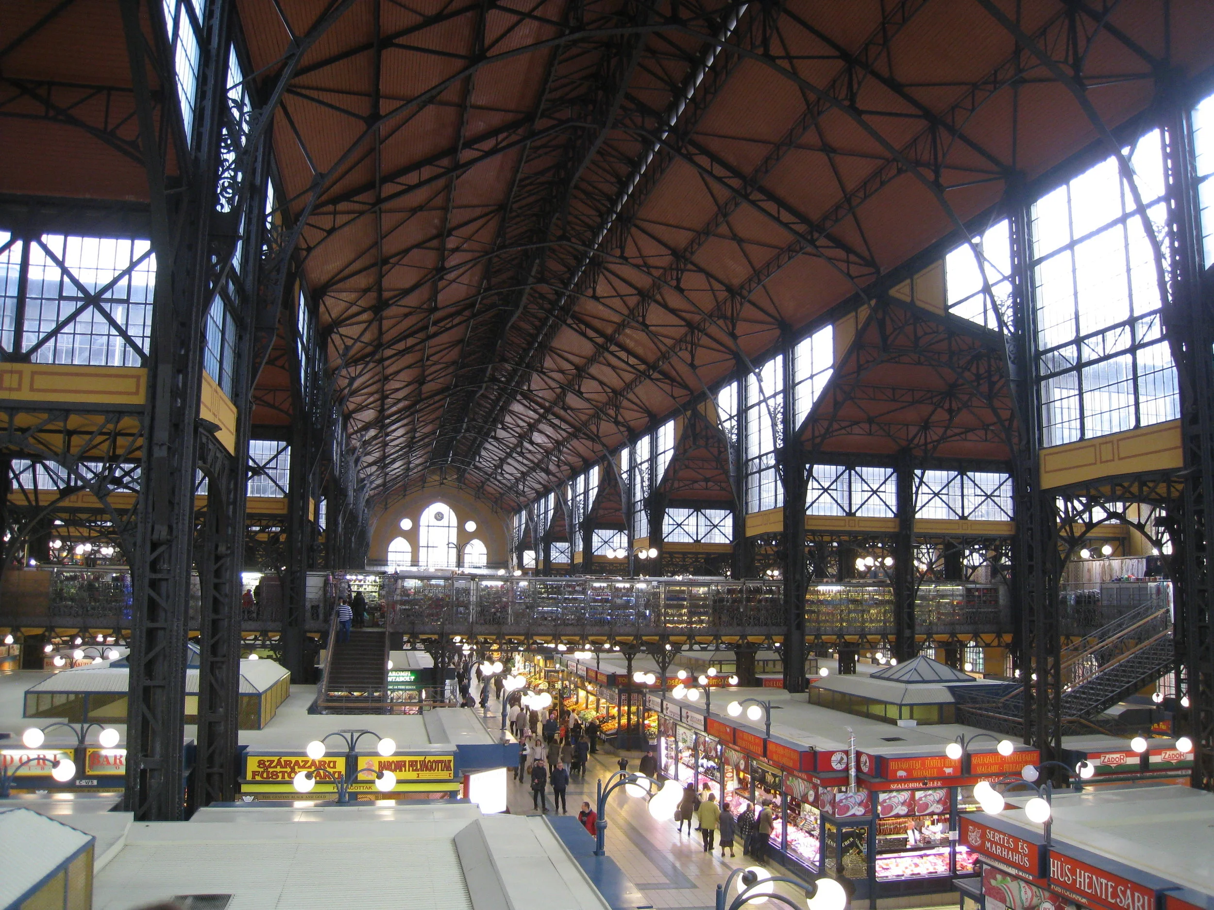  Budapest--The Great Market 