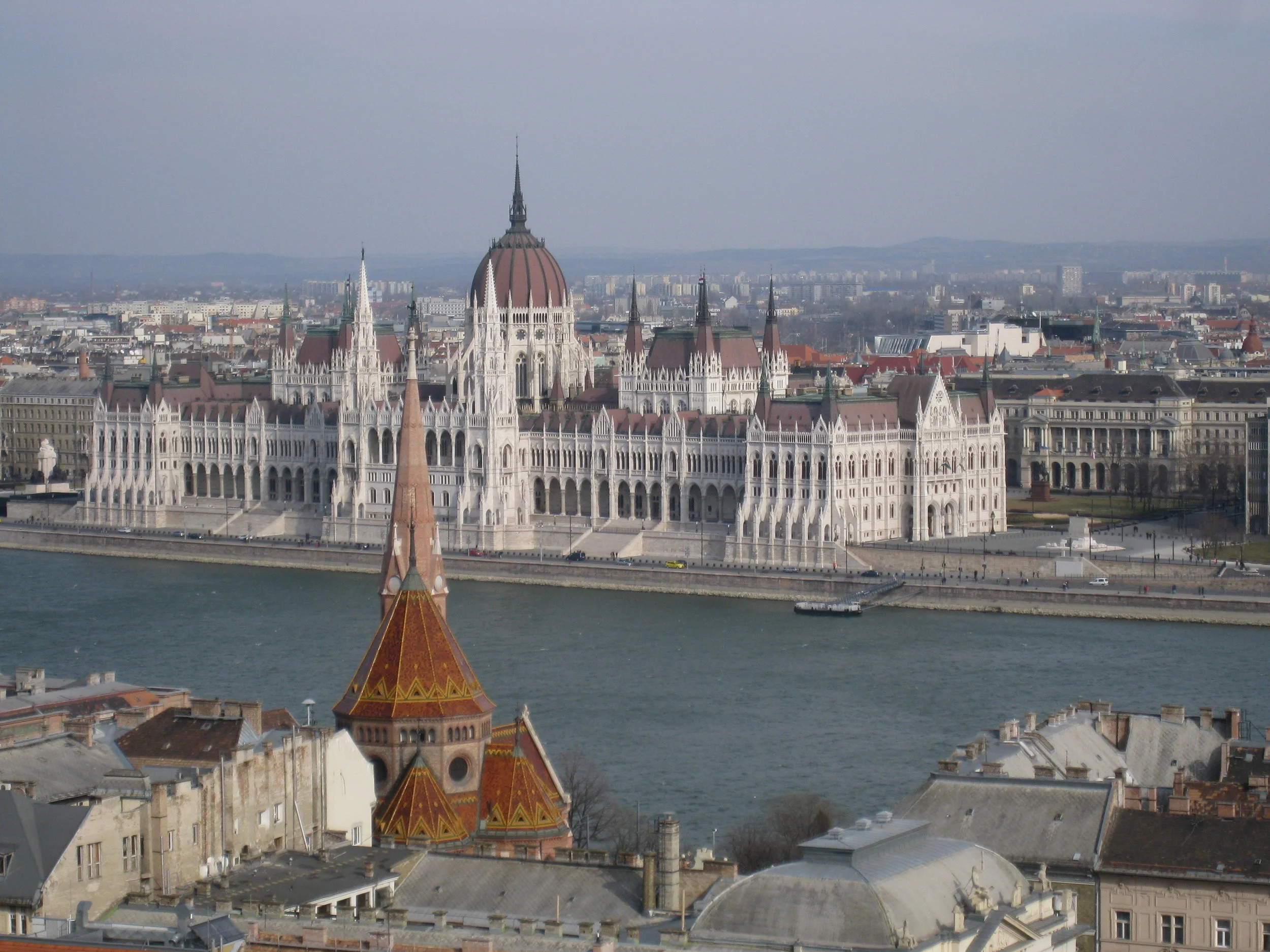  Budapest--Parliament from Castle Hill 