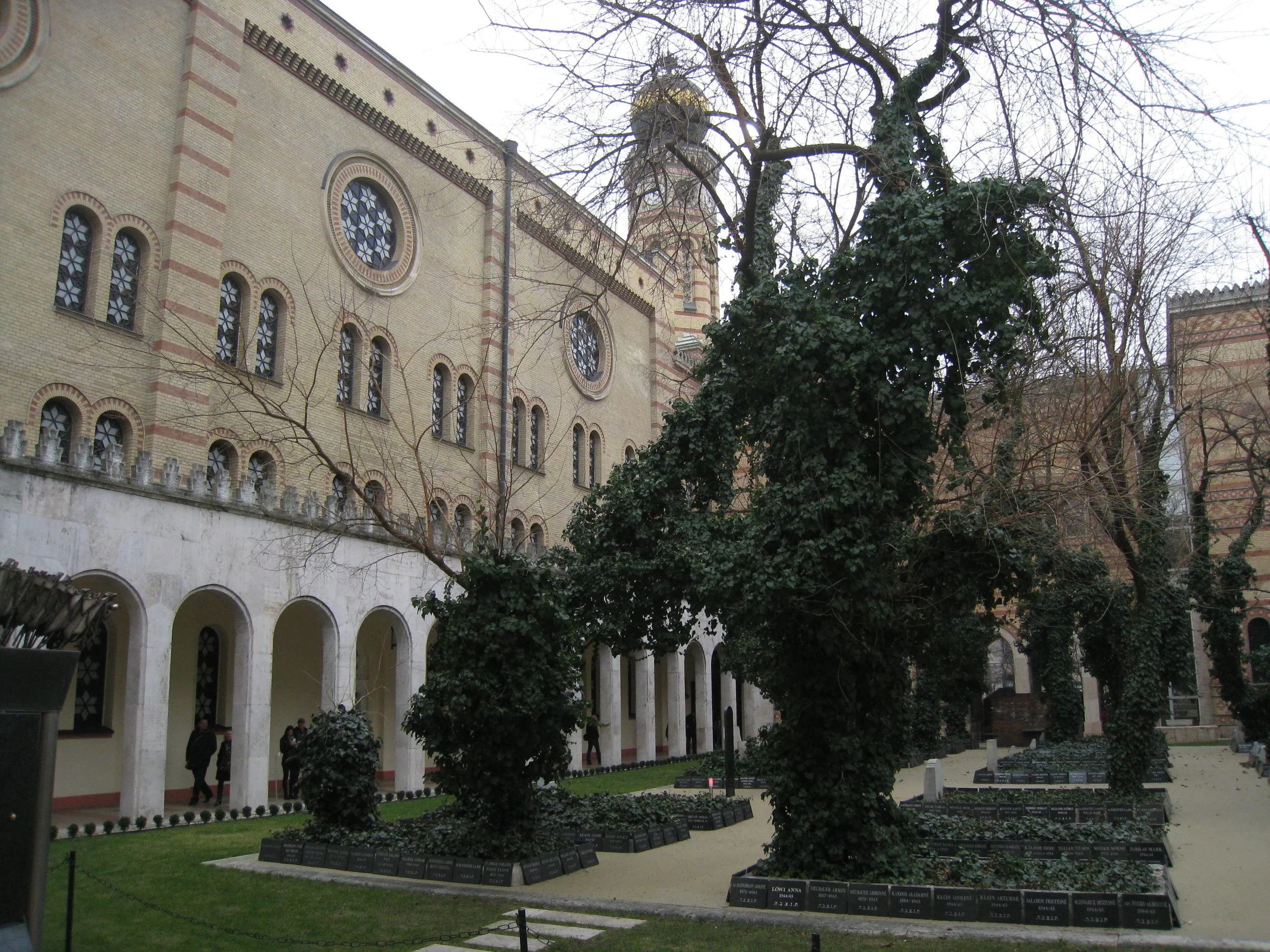  Budapest--Grand Synagogue--Mass grave 