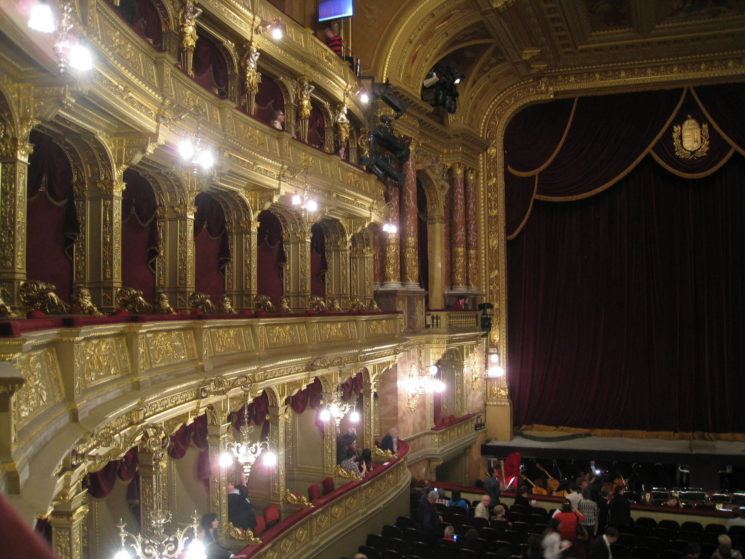  Budapest--Opera House--From our seats 