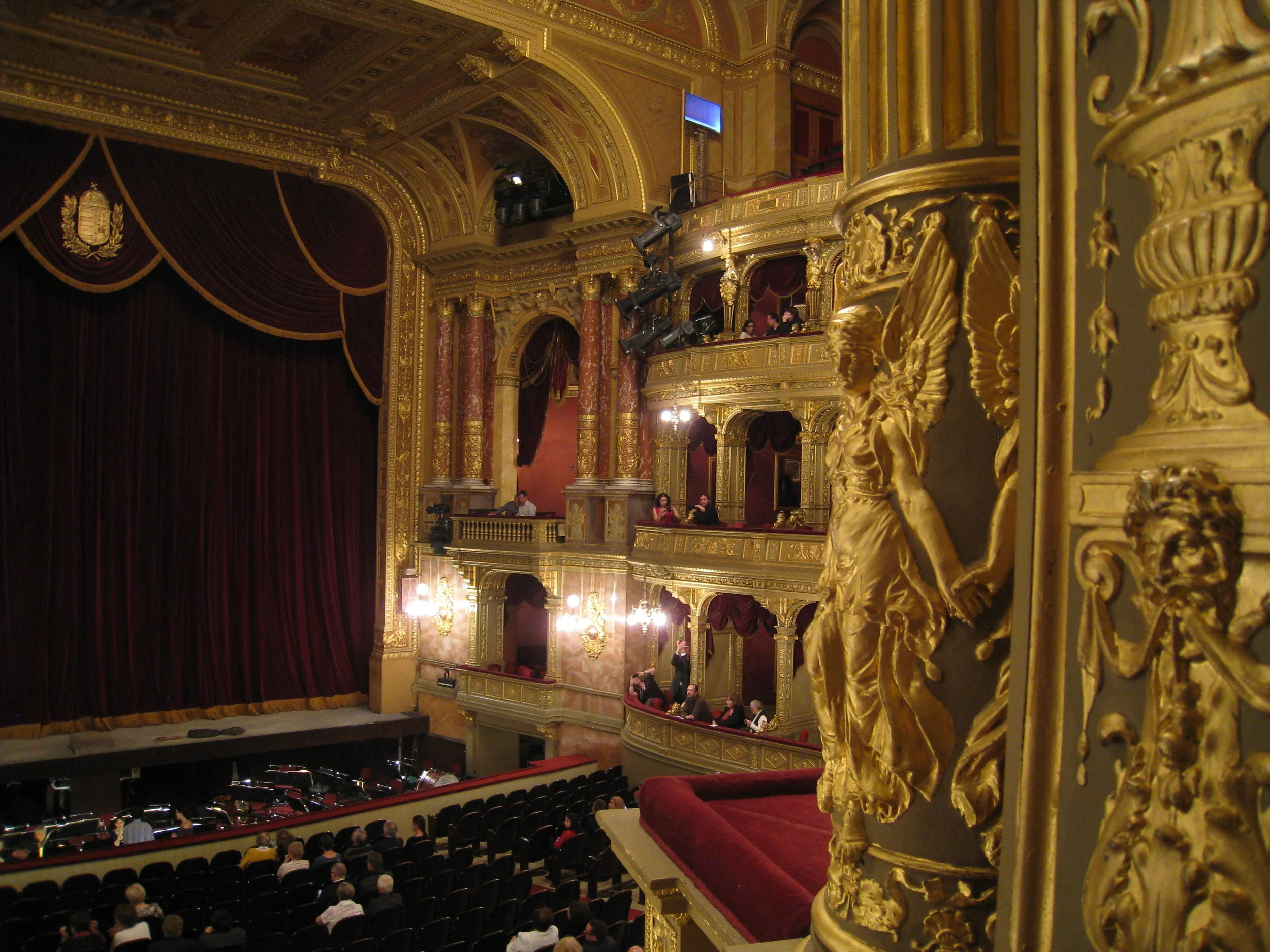  Budapest--Opera House--From our seats 