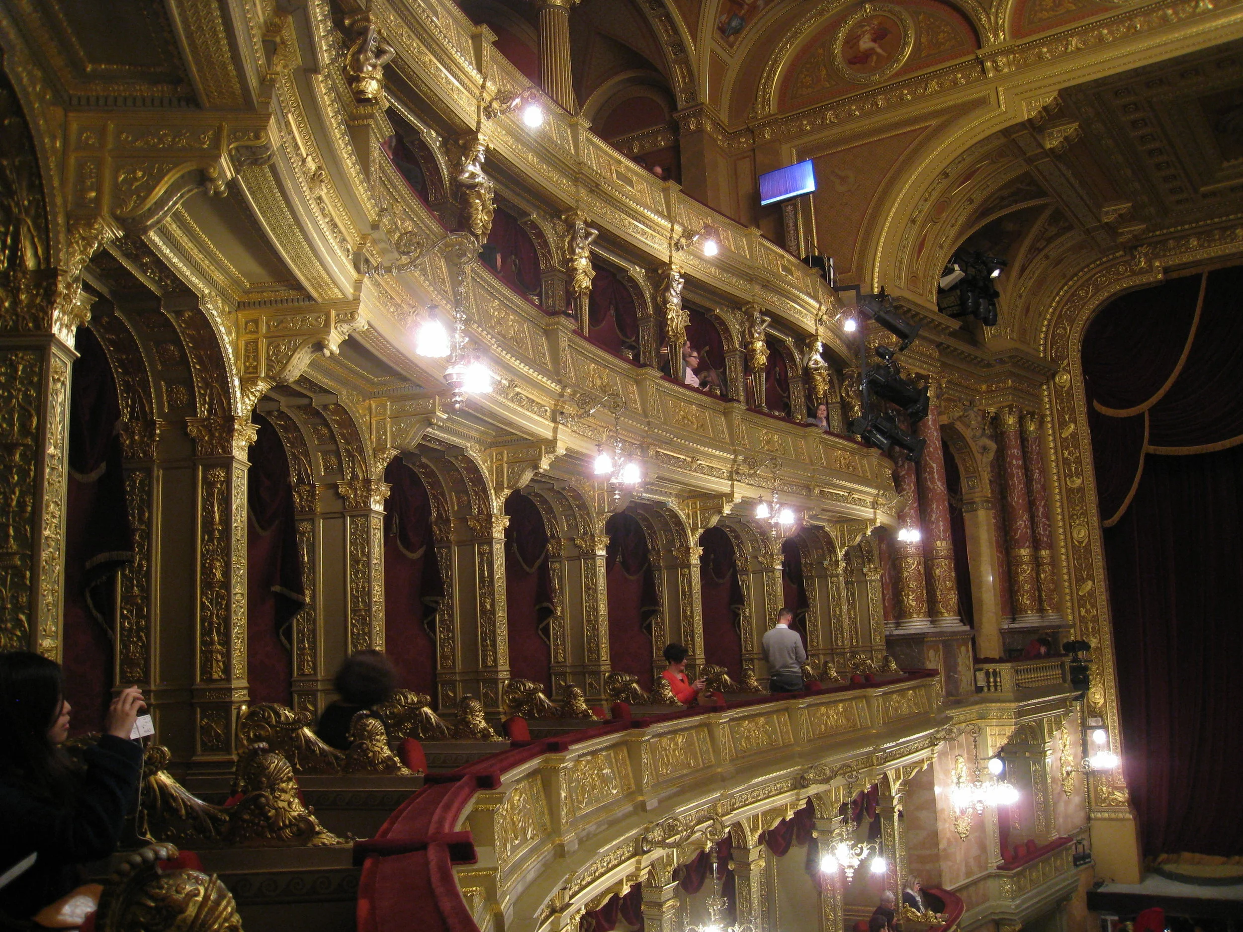  Budapest--Opera House--From our seats 