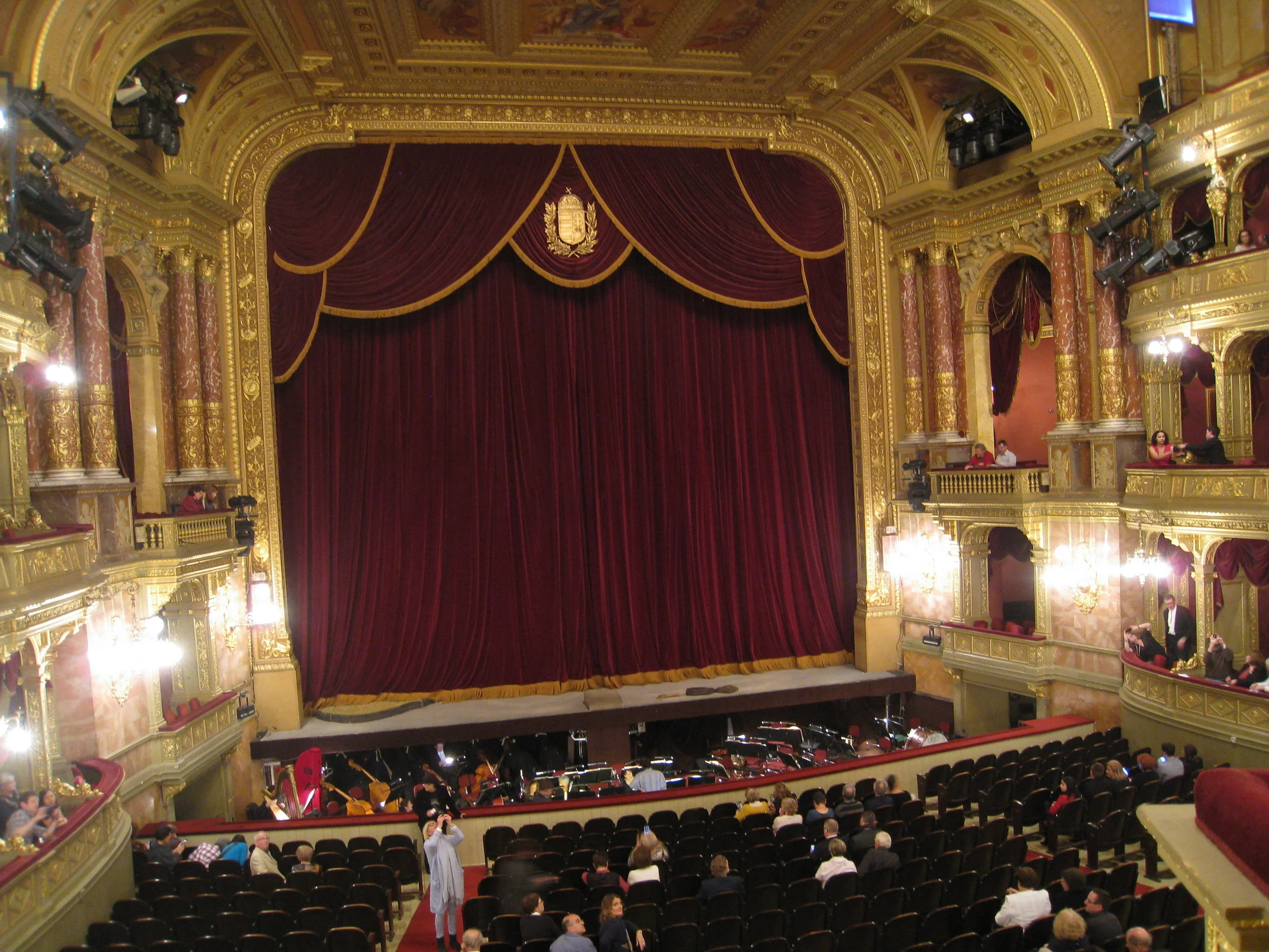  Budapest--Opera House--From our seats 